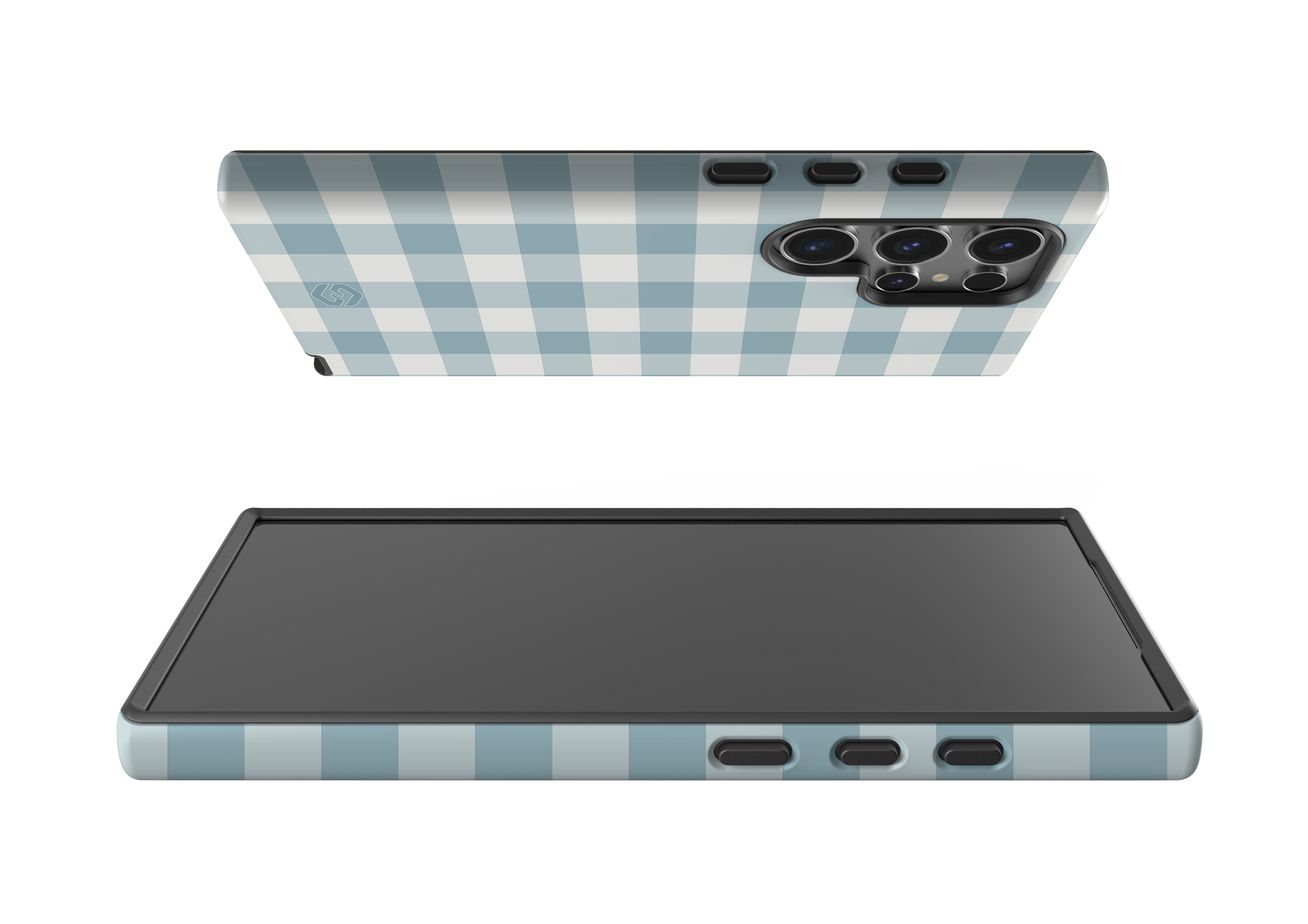 Teal Check Case - Samsung Galaxy S24 Series