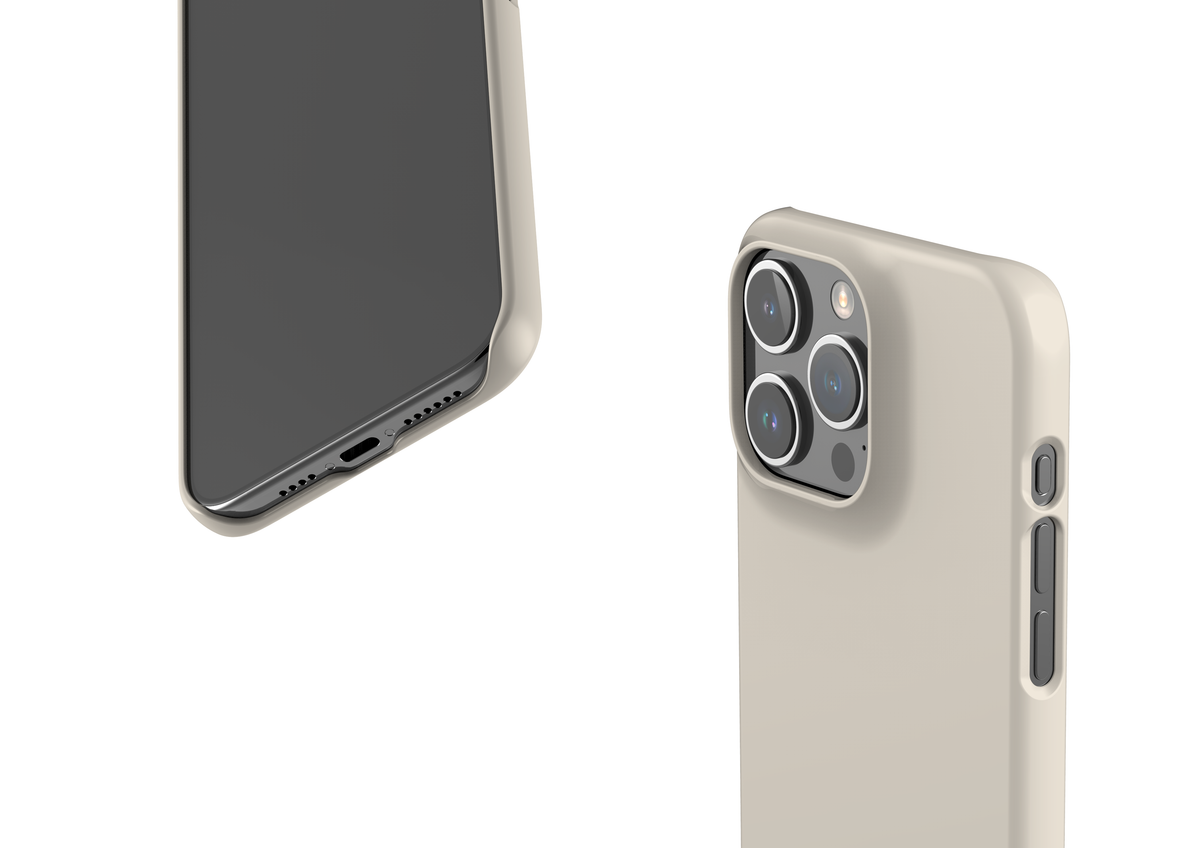 Frosty White Snap Case in Gloss - iPhone 15 Series