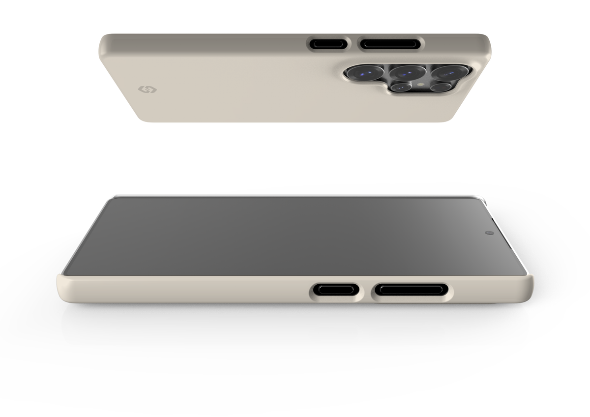 Frosty White Snap Case in Gloss - Samsung Galaxy S25 Series