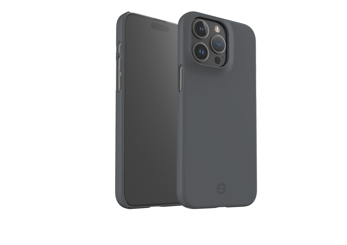 Stormy Grey Snap Case in Gloss - iPhone 15 Series
