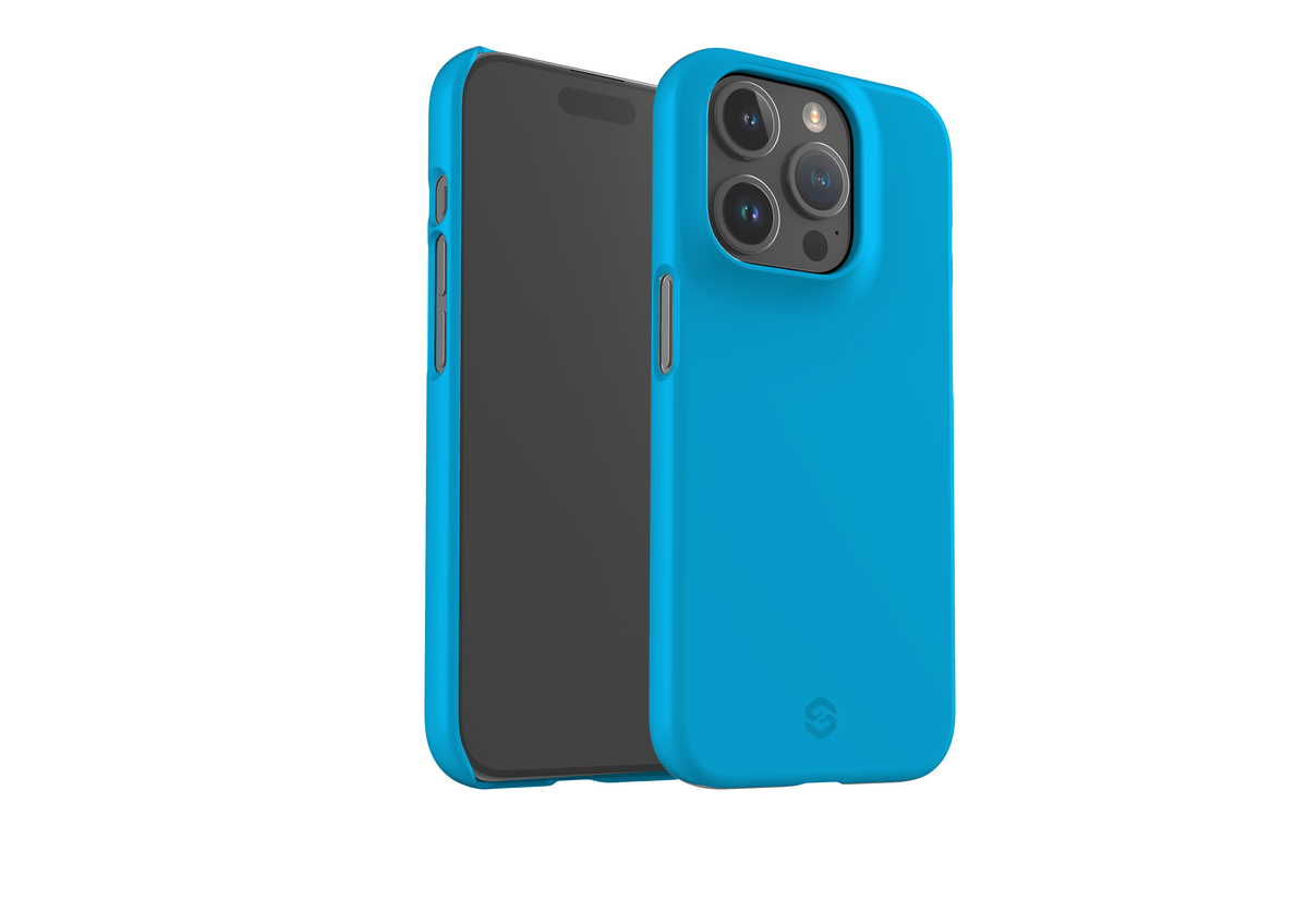 Blissful Blue Snap Case in Gloss - iPhone 15 Series
