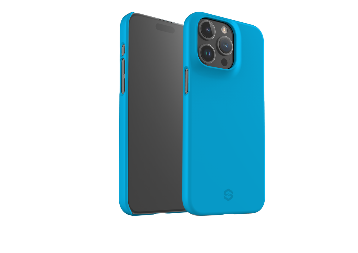 Blissful Blue Snap Case in Gloss - iPhone 15 Series