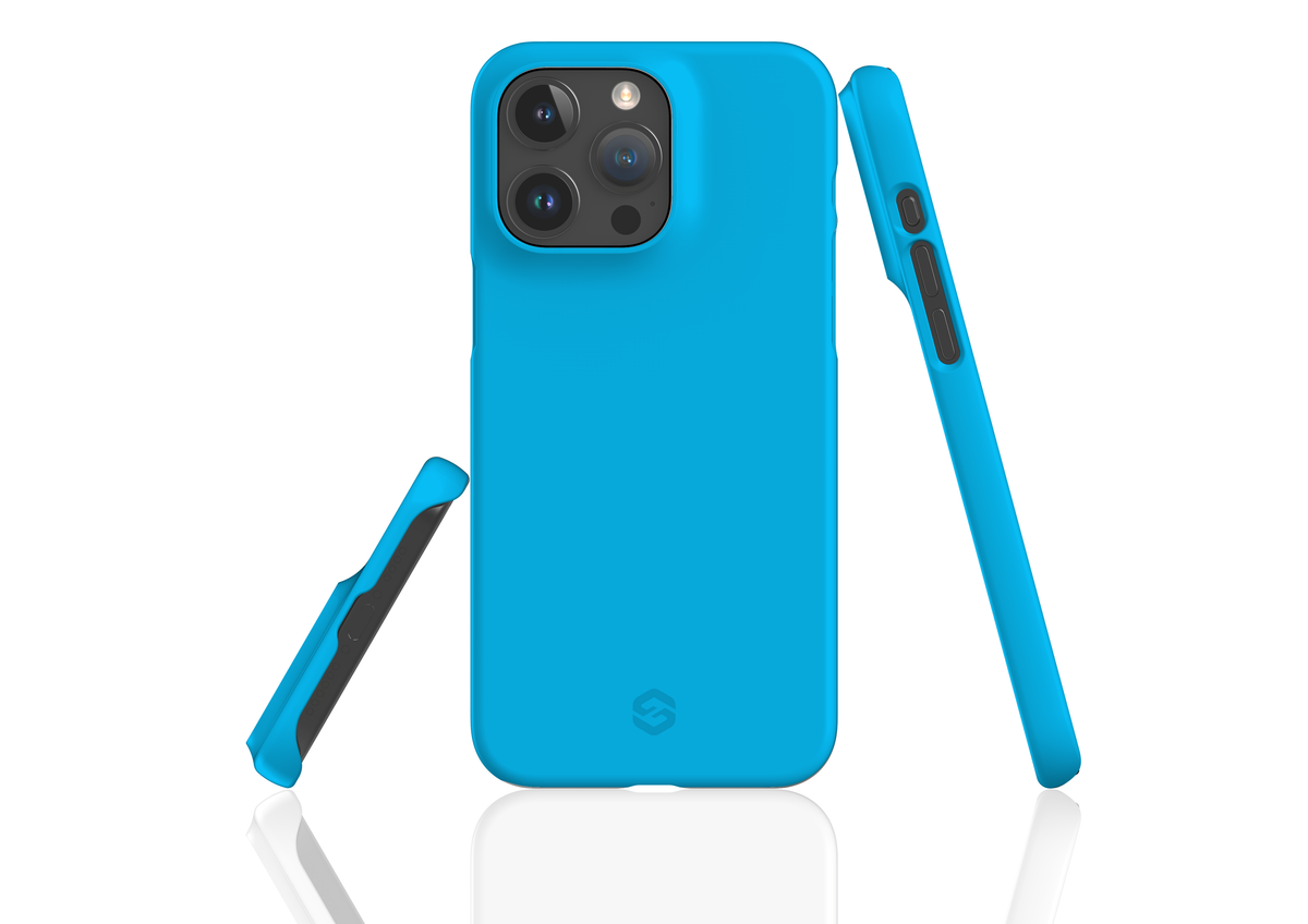 Blissful Blue Snap Case in Gloss - iPhone 15 Series