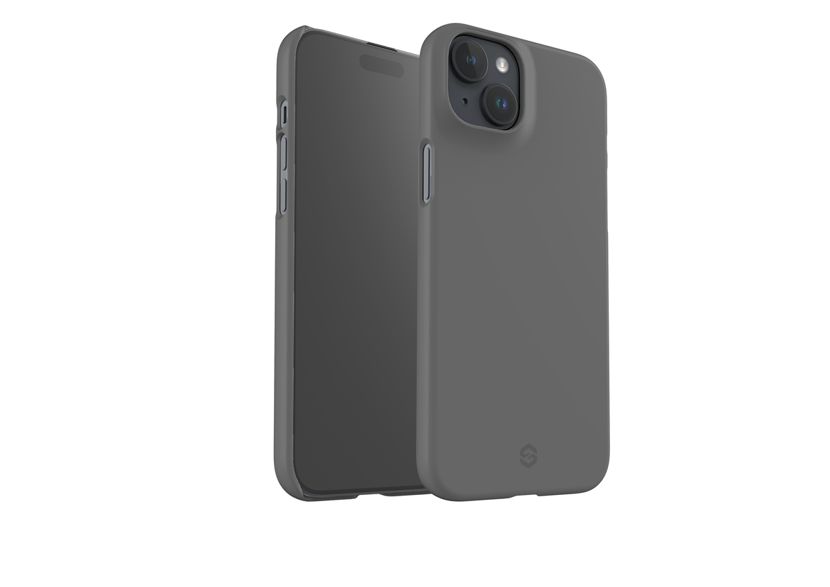 Stormy Grey Snap Case in Gloss - iPhone 15 Series