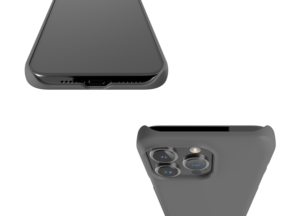 Stormy Grey Snap Case in Gloss - iPhone 15 Series