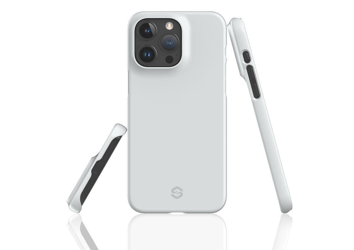 Frosty White Snap Case in Gloss - iPhone 15 Series