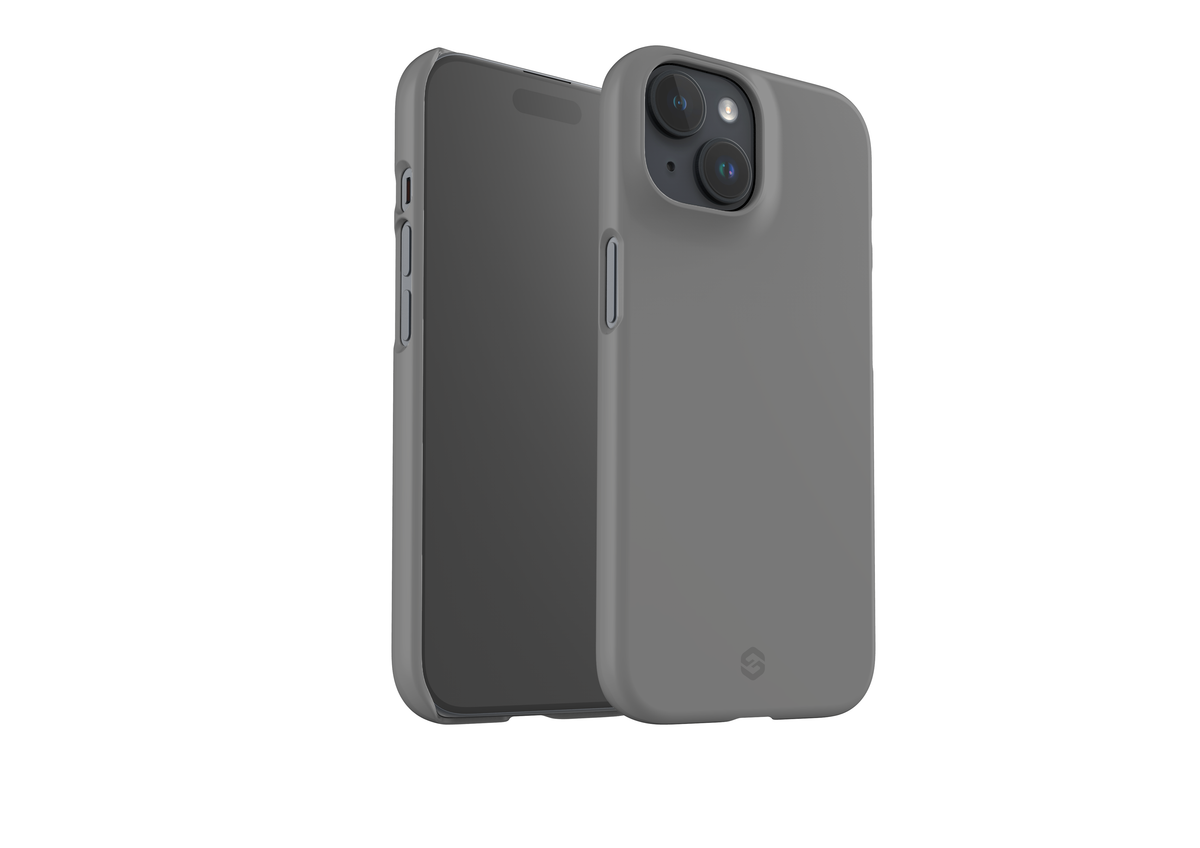 Stormy Grey Snap Case in Gloss - iPhone 15 Series