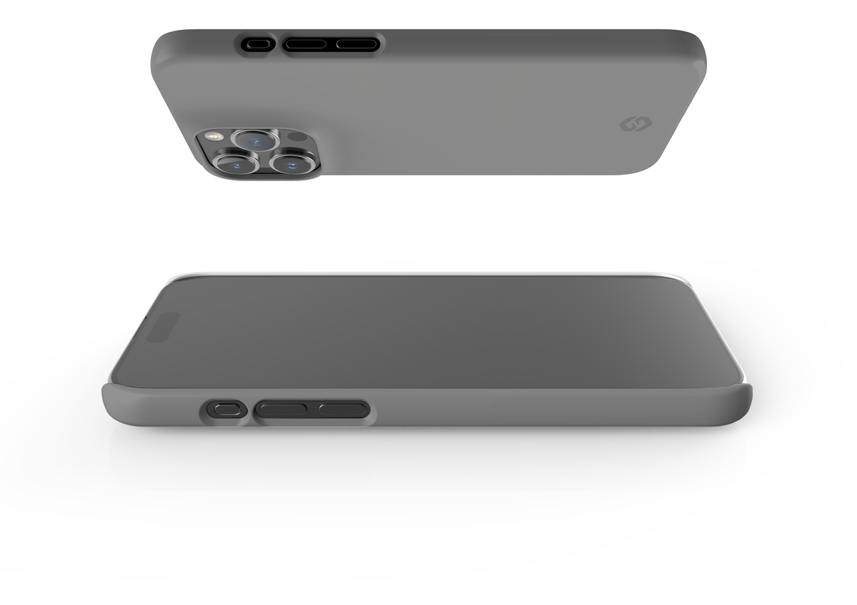 Stormy Grey Snap Case in Gloss - iPhone 15 Series