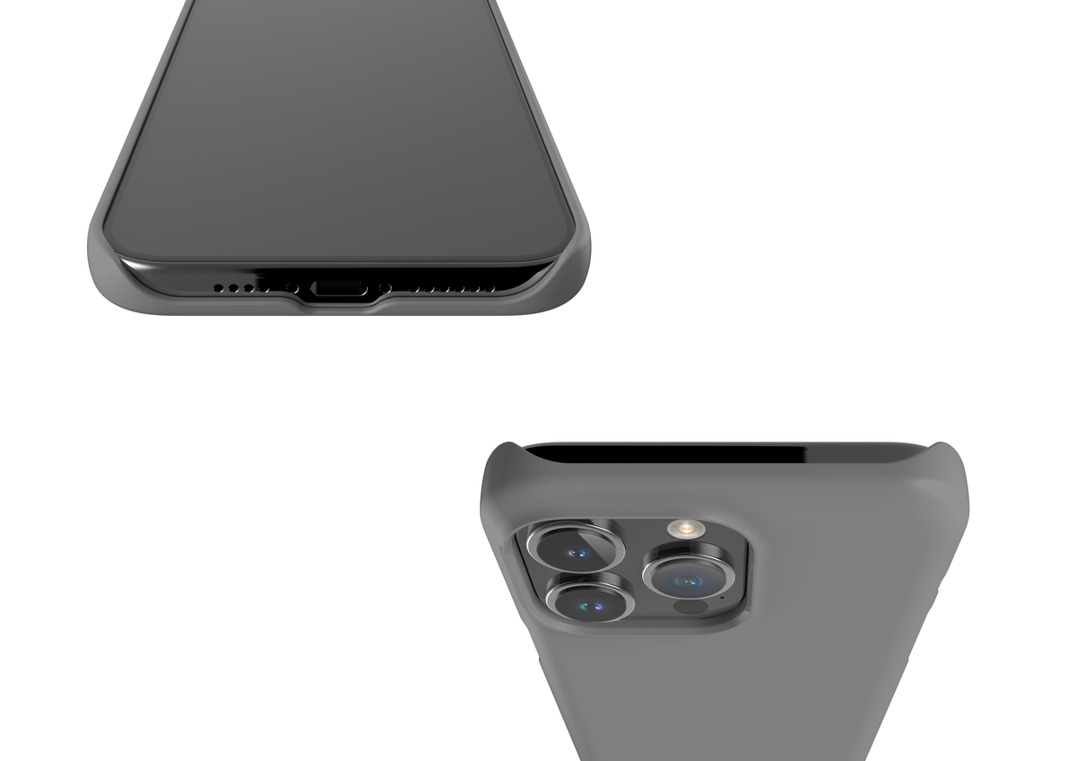 Stormy Grey Snap Case in Gloss - iPhone 15 Series