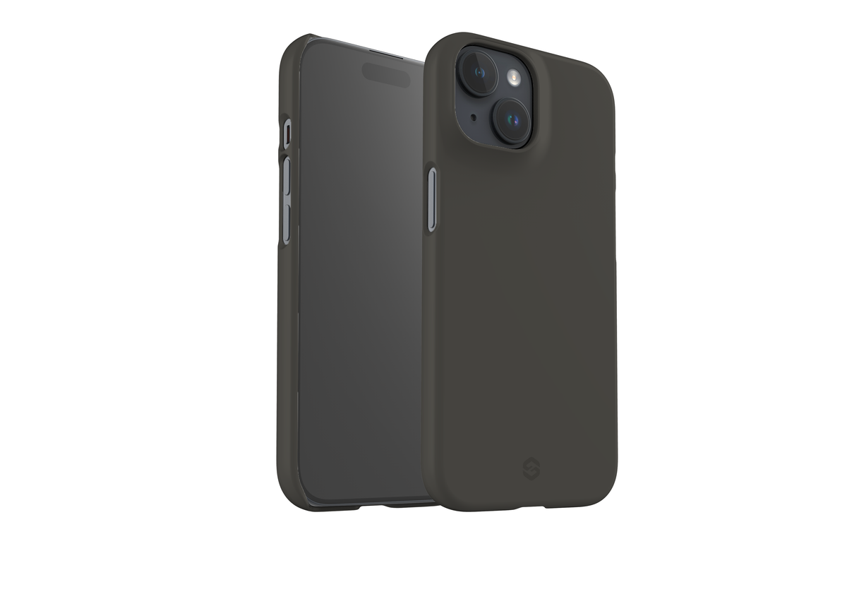 Stormy Grey Snap Case in Gloss - iPhone 15 Series