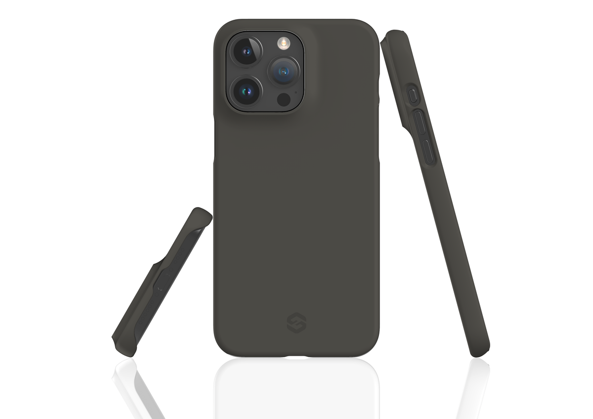 Stormy Grey Snap Case in Gloss - iPhone 15 Series