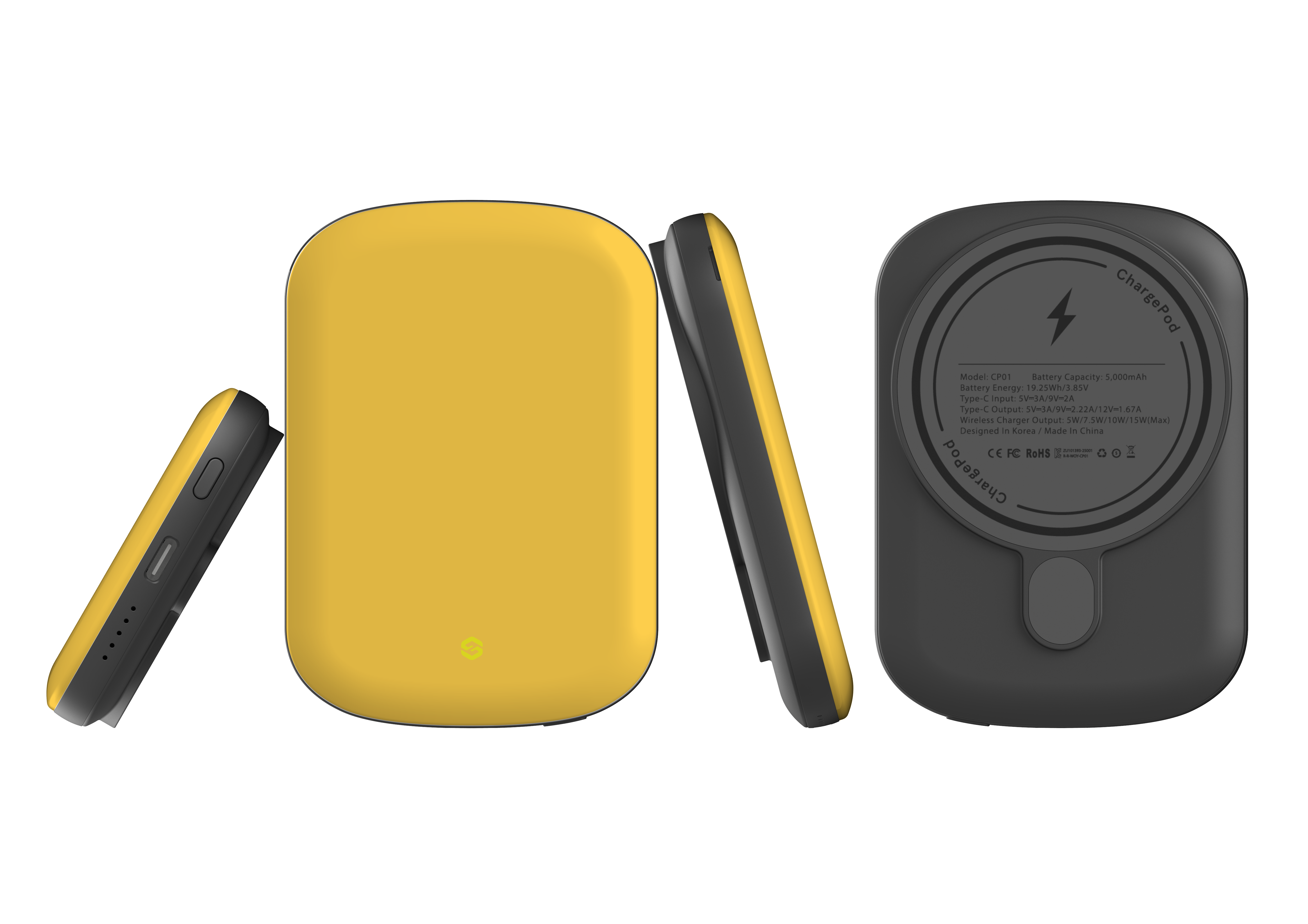 Mellow Yellow MagSafe Power Bank