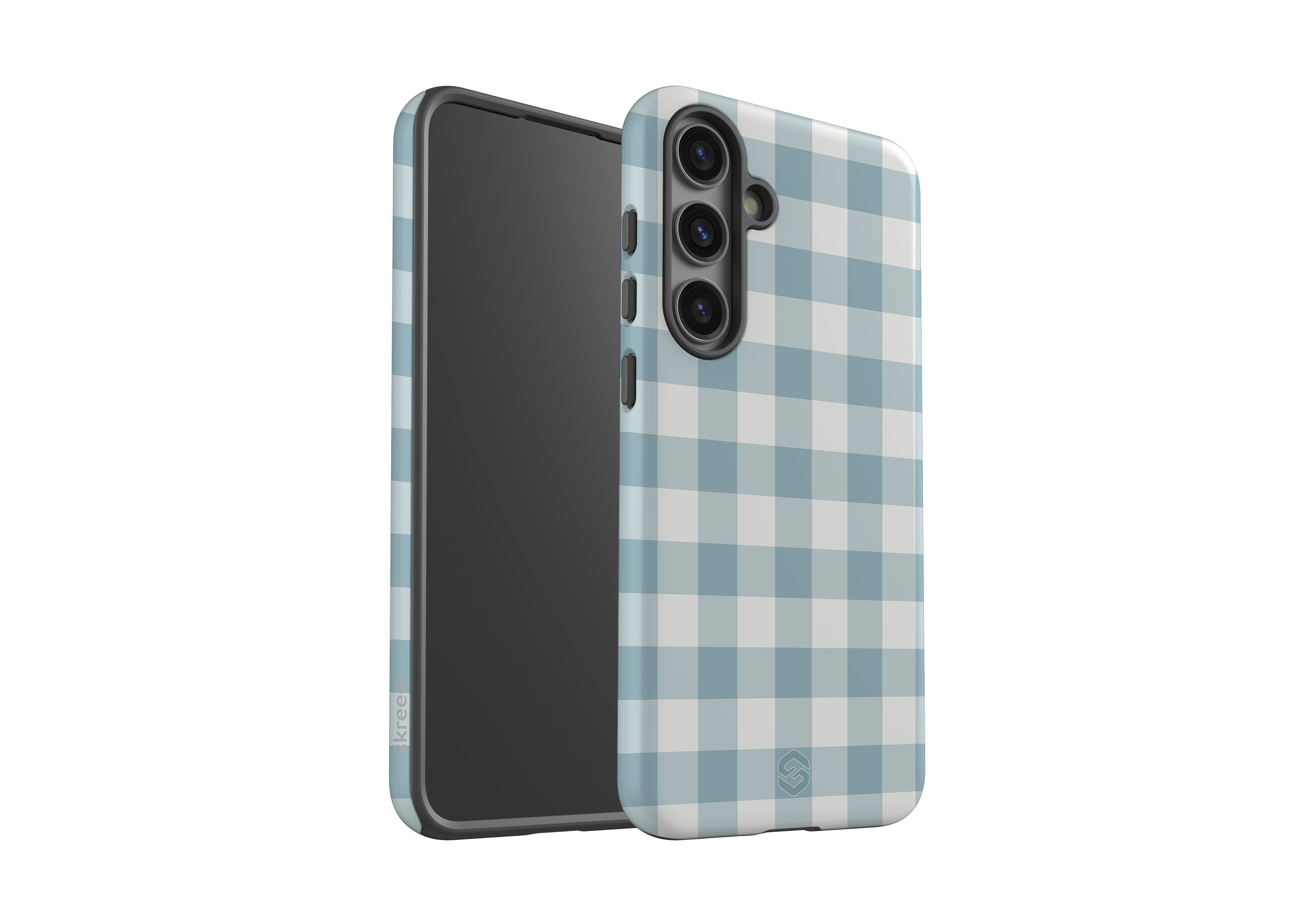 Teal Check Case - Samsung Galaxy S24 Series