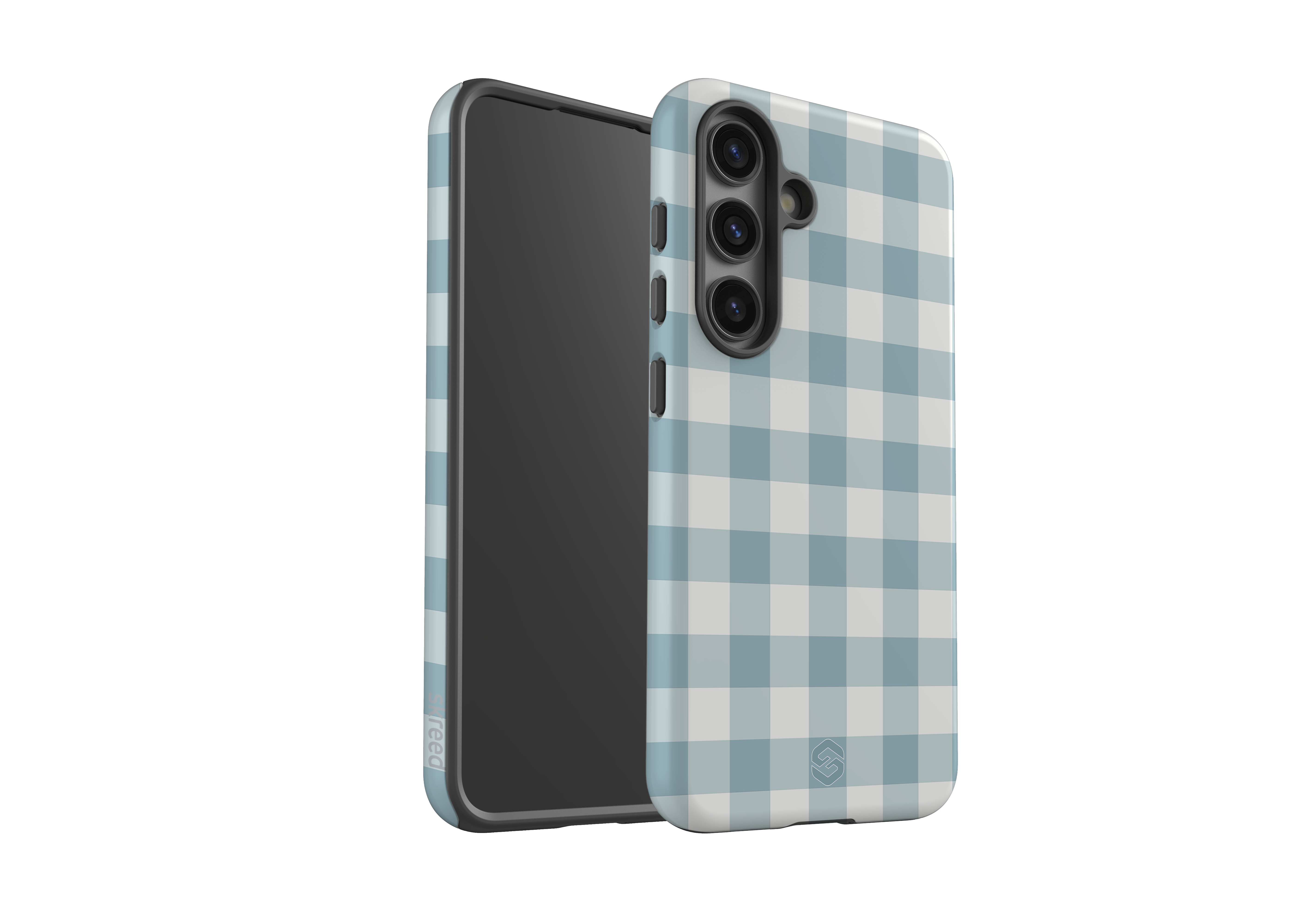 Teal Check Case - Samsung Galaxy S24 Series