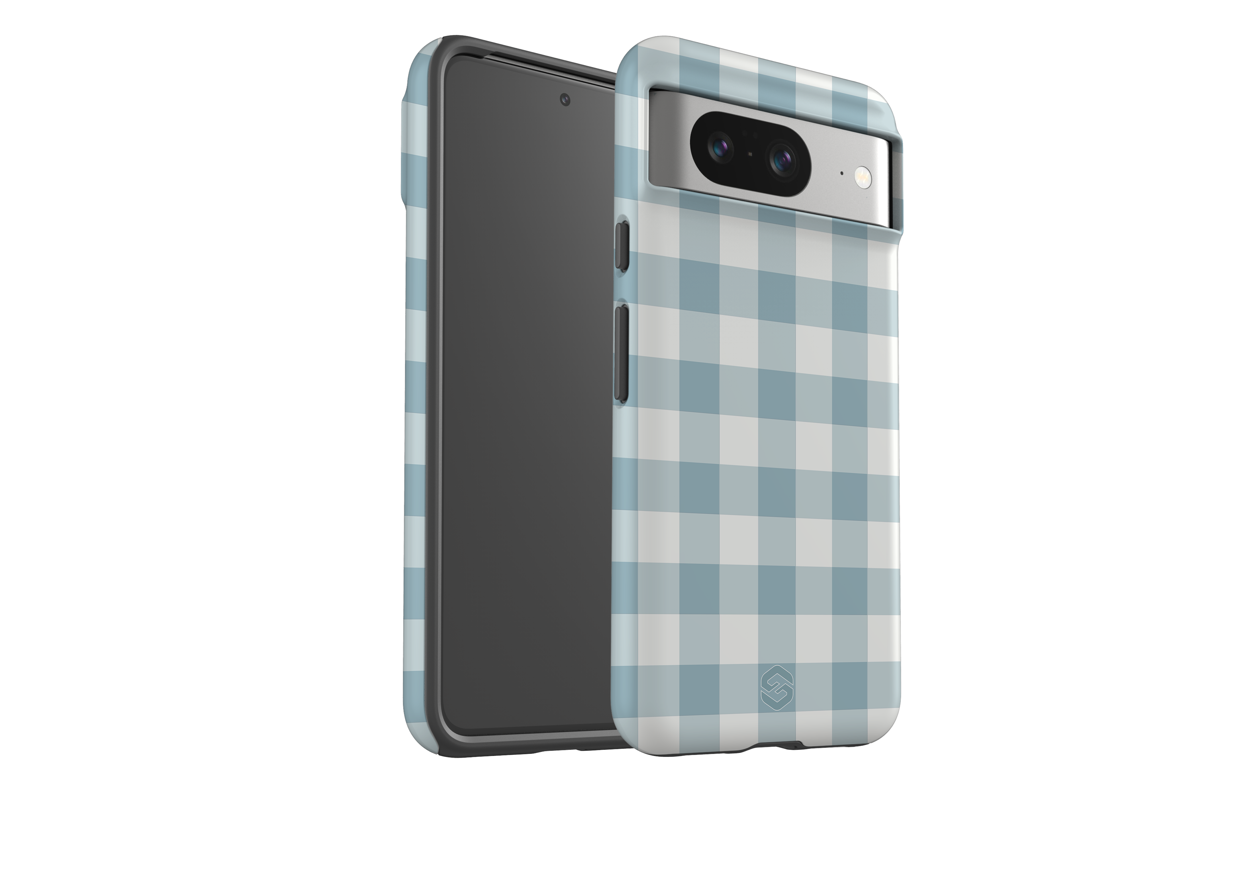 Teal Check Case - Google Pixel Series