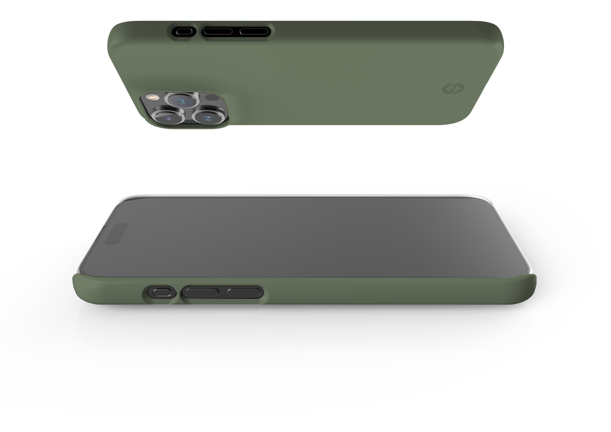 Go Green Snap Case in Gloss - iPhone 15 Series
