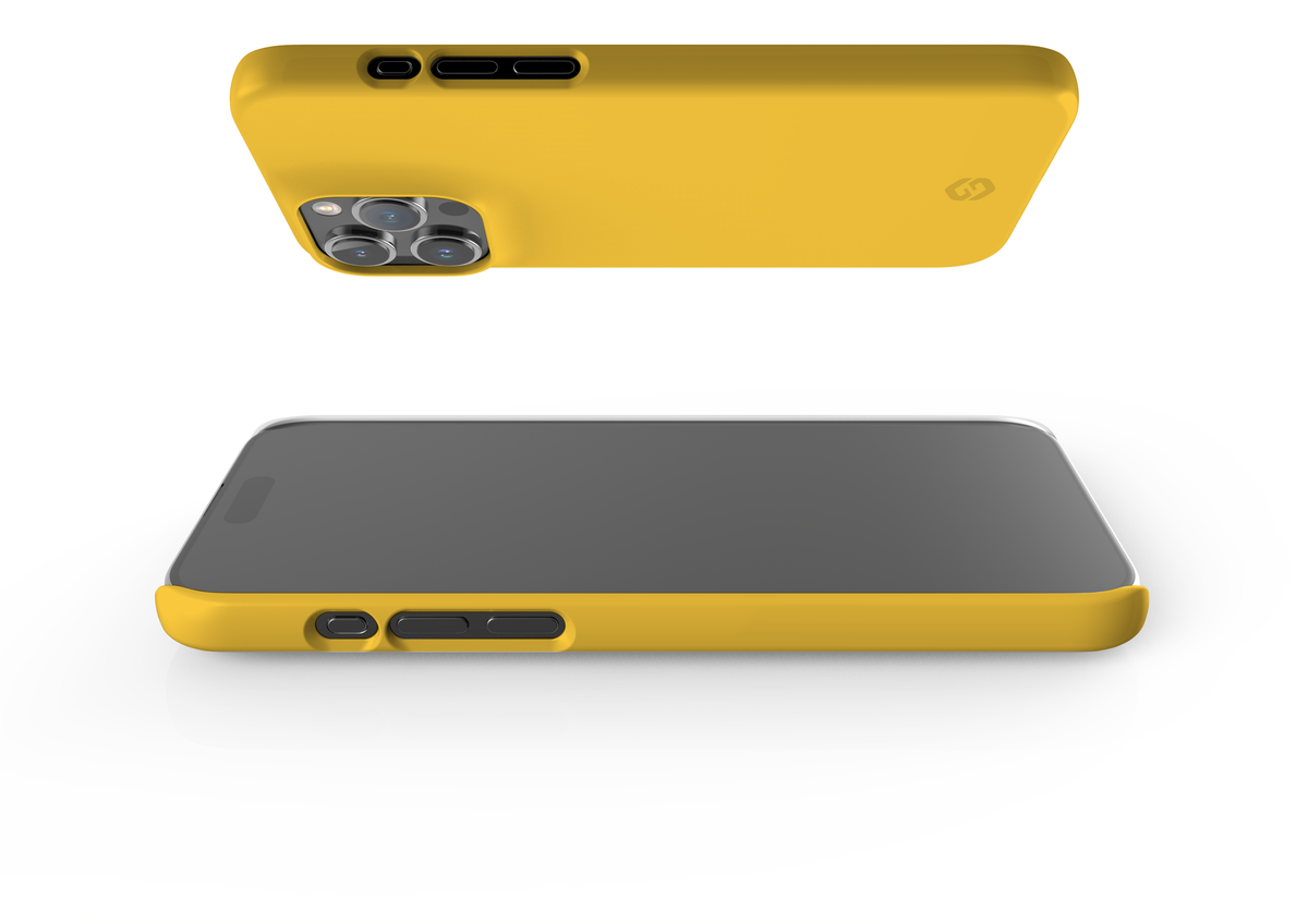 Mellow Yellow Snap Case in Gloss - iPhone 15 Series