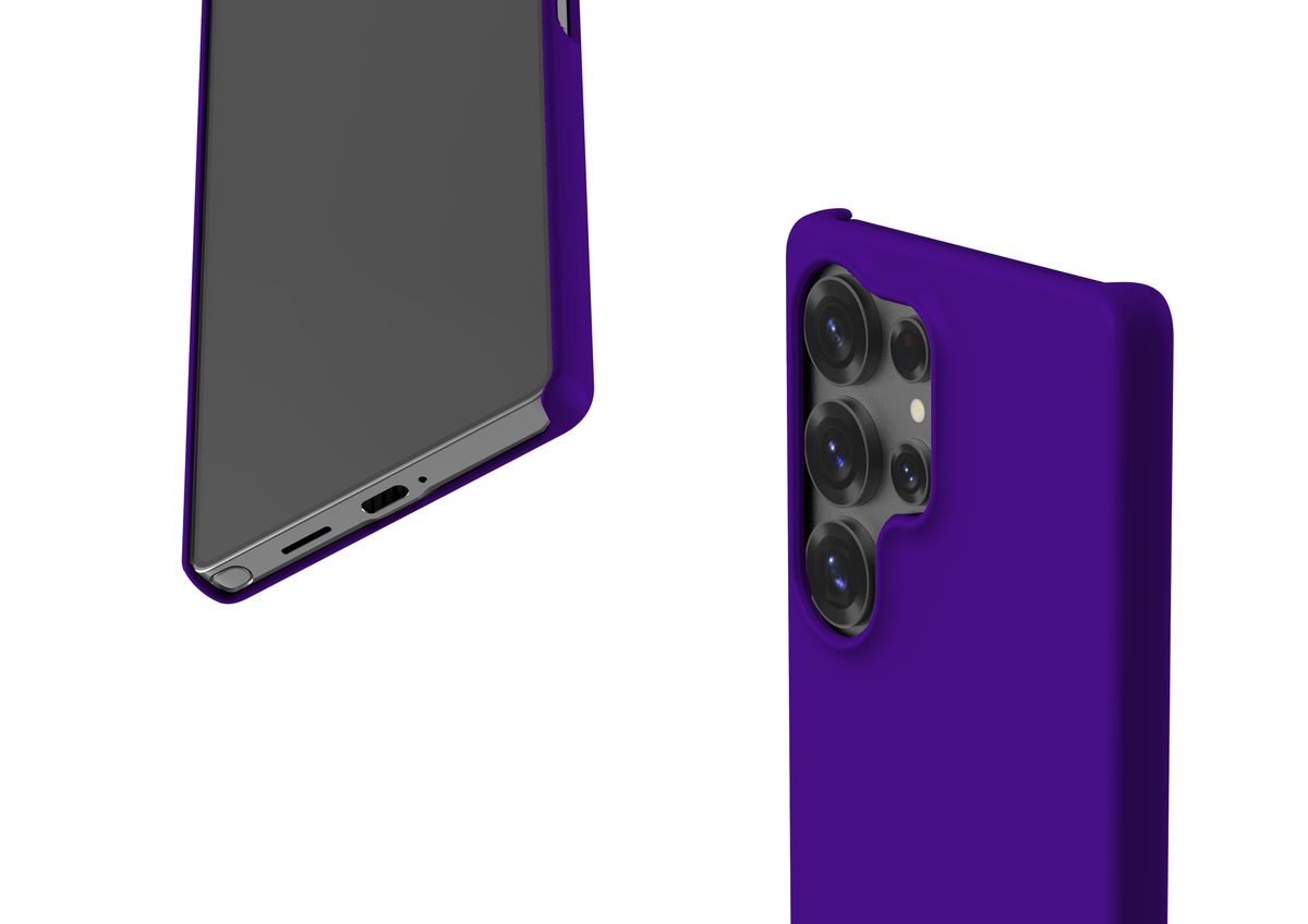 Vivid Violet Snap Case in Gloss - Samsung Galaxy S25 Series