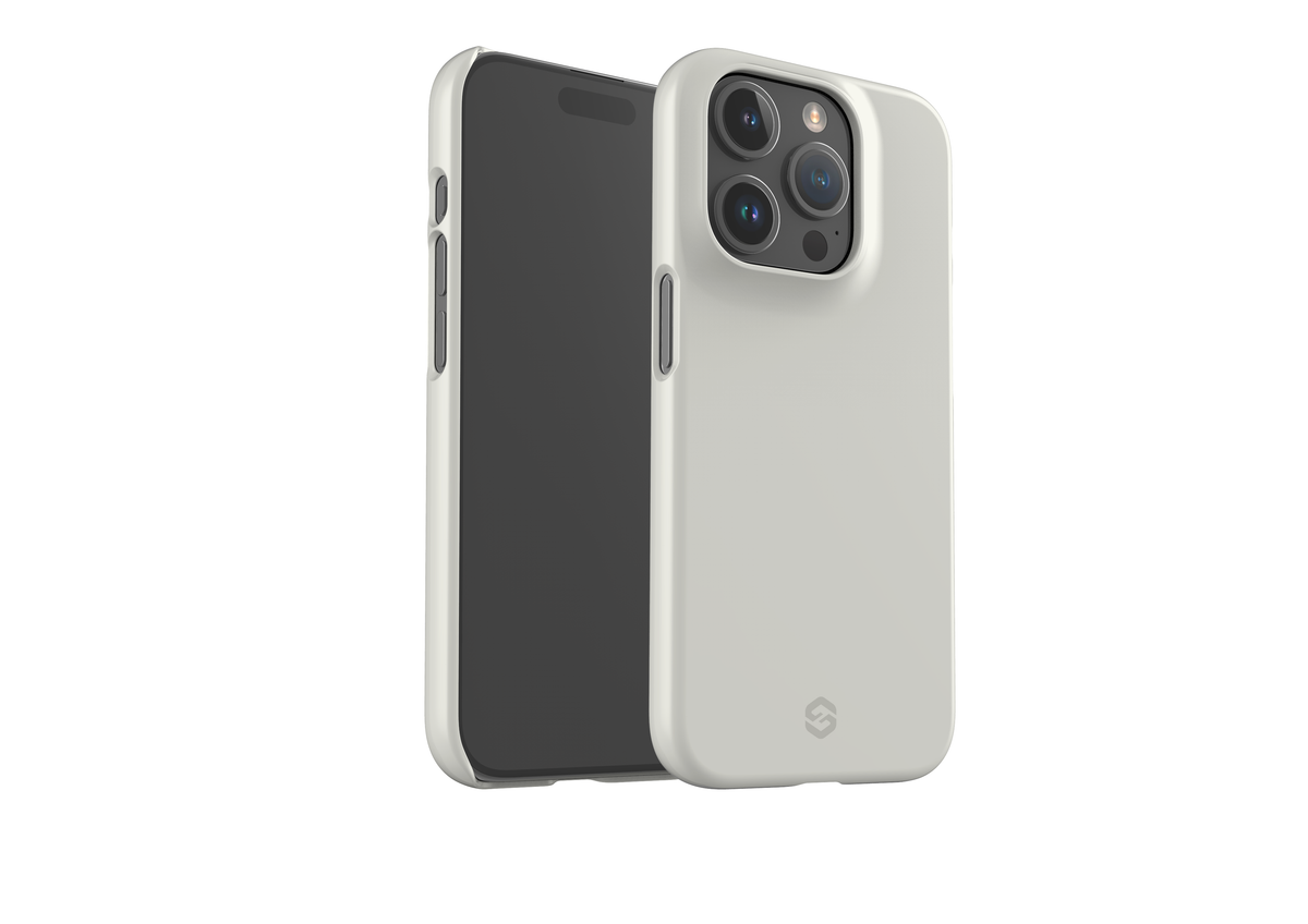 Frosty White Snap Case in Gloss - iPhone 15 Series