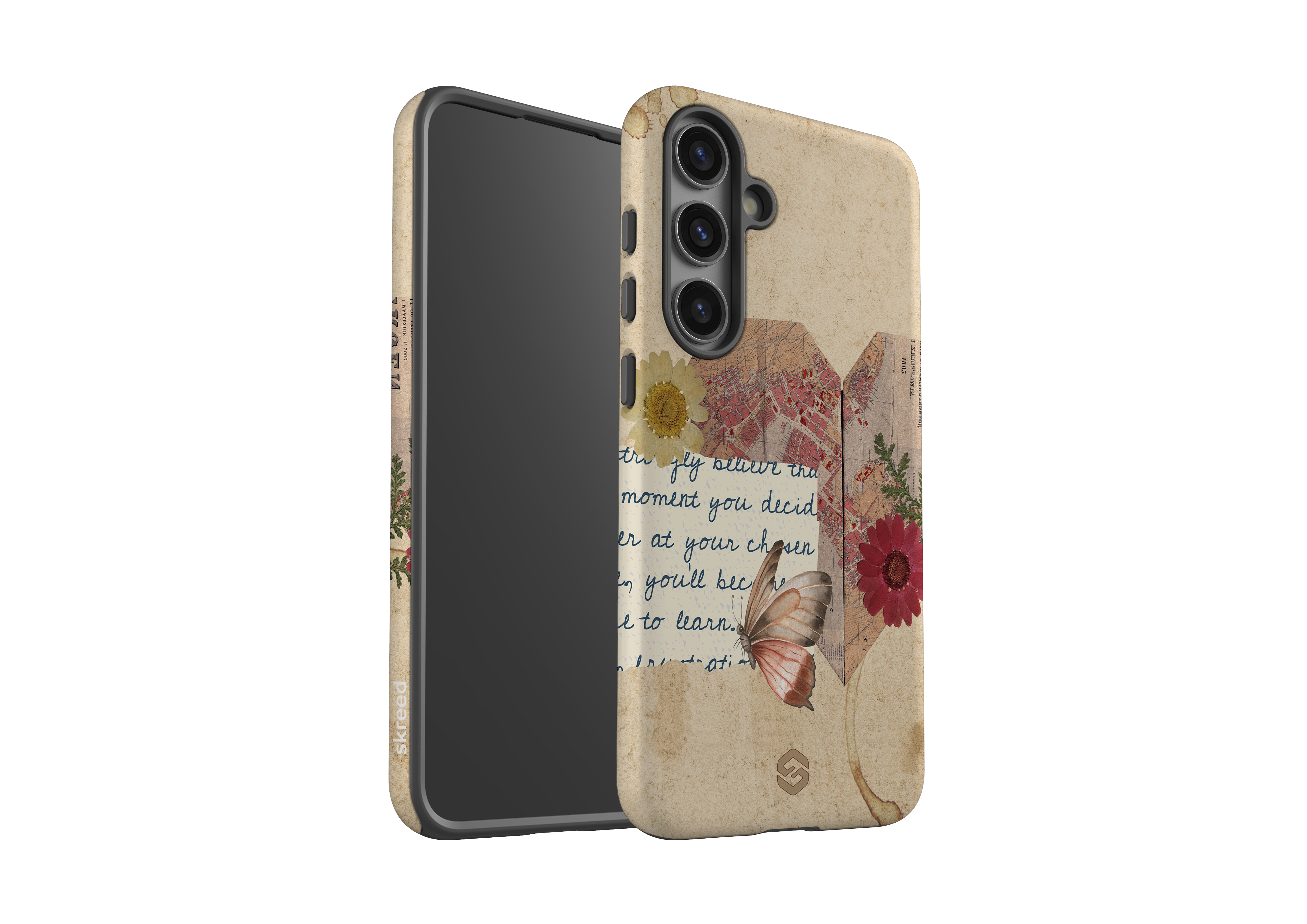 Vintage Journal Case - Samsung Galaxy S24 Series