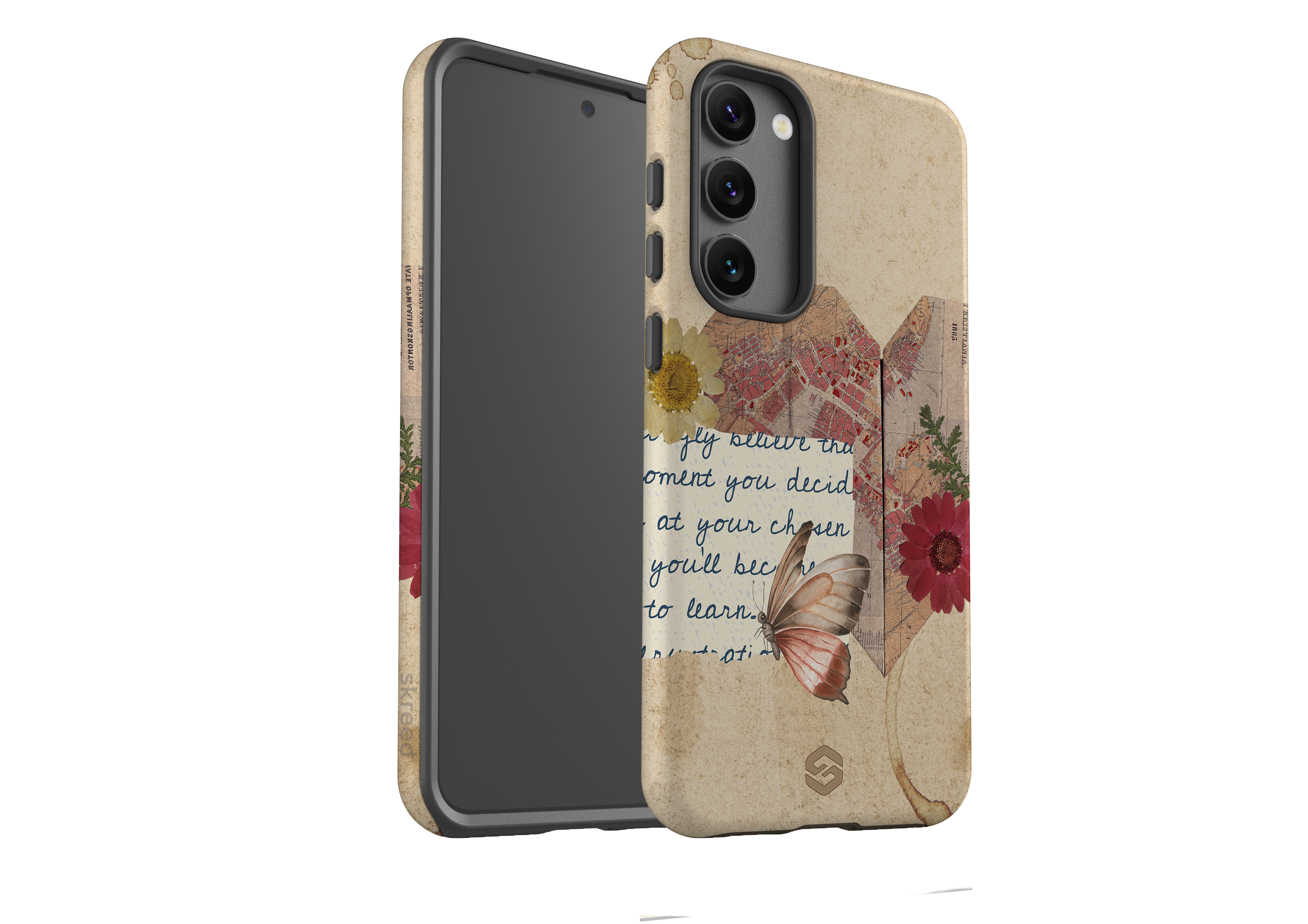 Vintage Journal Case -Samsung Galaxy S23 Series