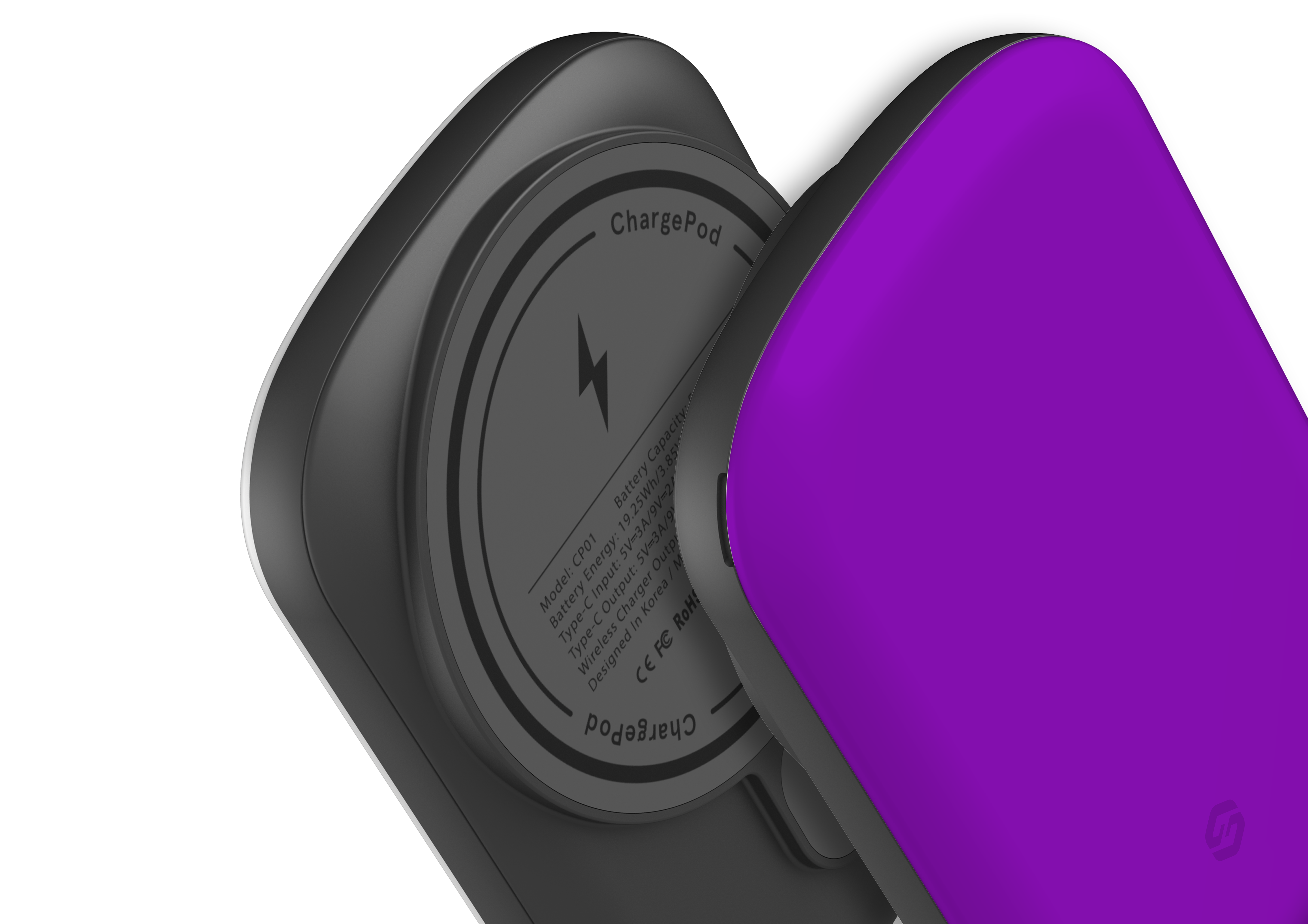 Vivid Violet MagSafe Power Bank