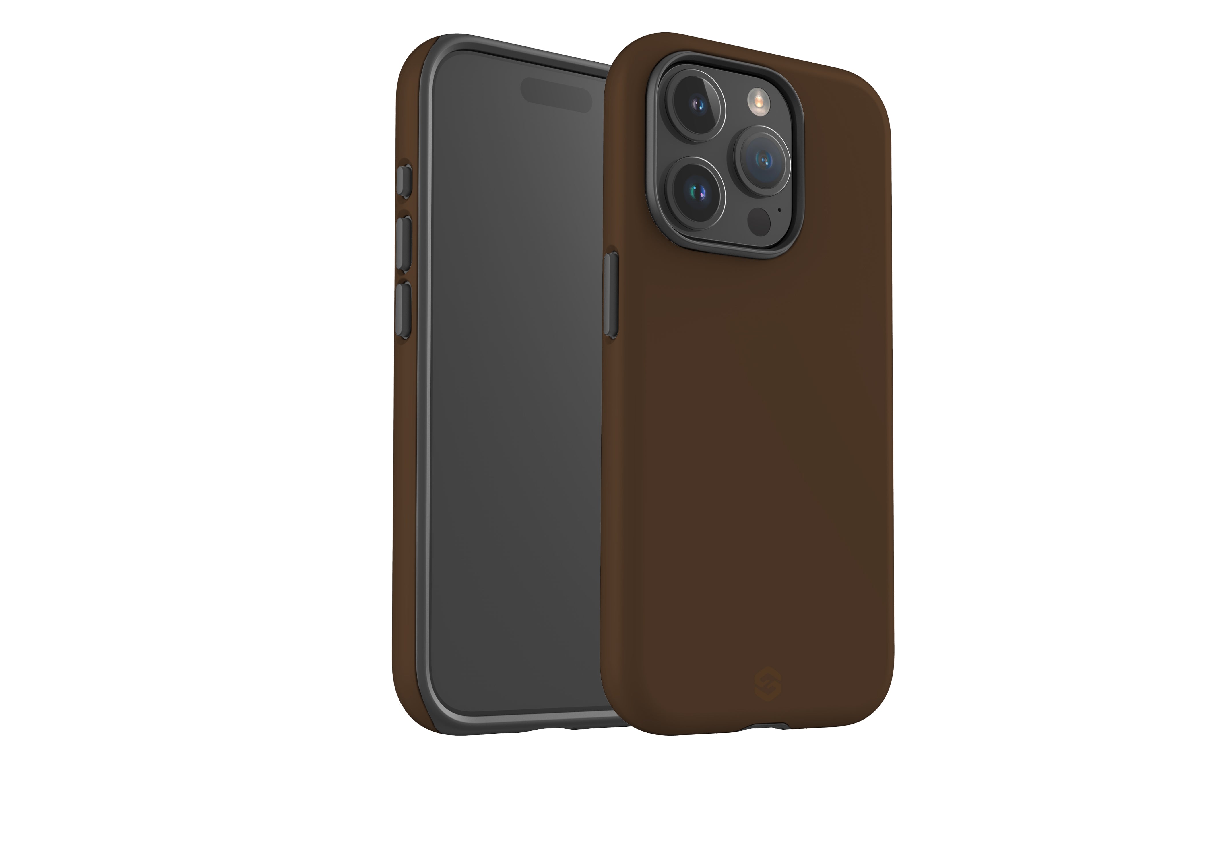 Basic Brown Case - iPhone 15 Series