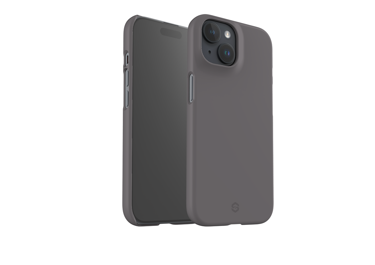 Stormy Grey Snap Case in Gloss - iPhone 15 Series