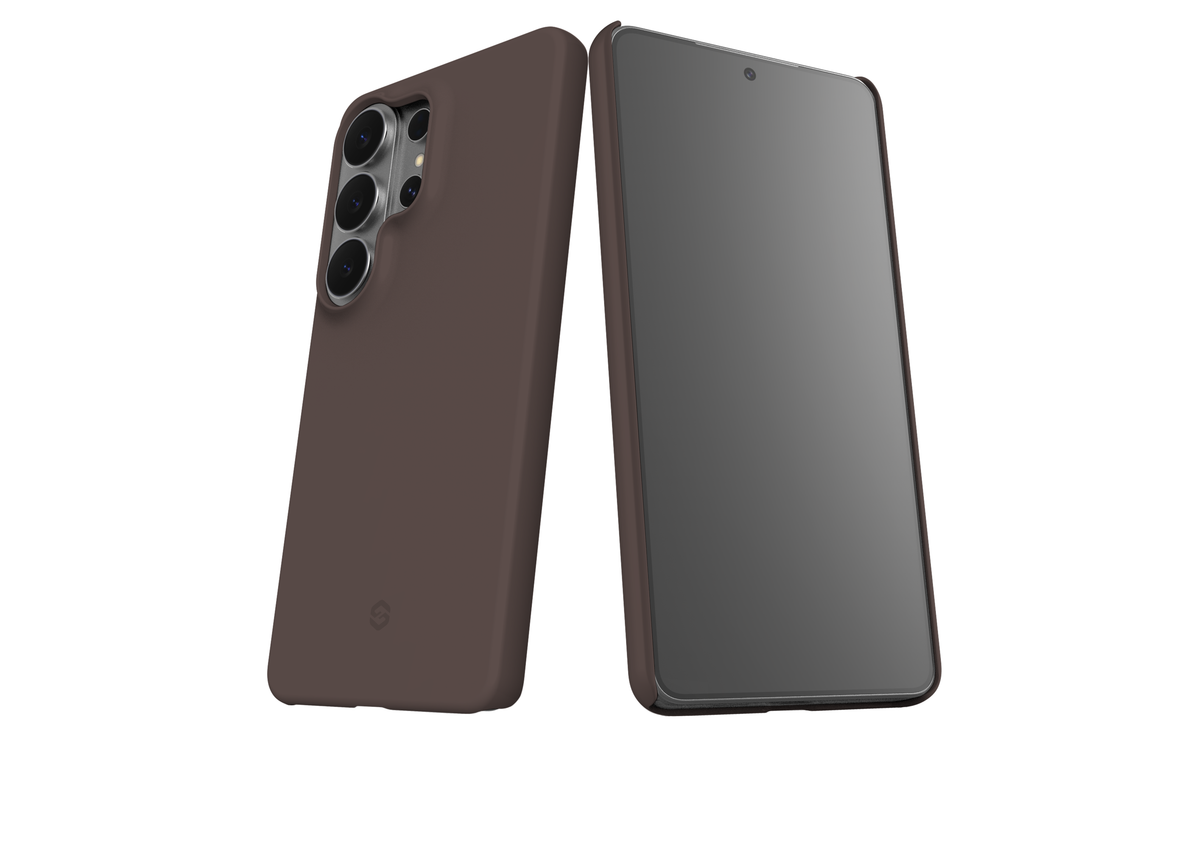 Basic Brown Snap Case in Gloss - Samsung Galaxy S26 Series