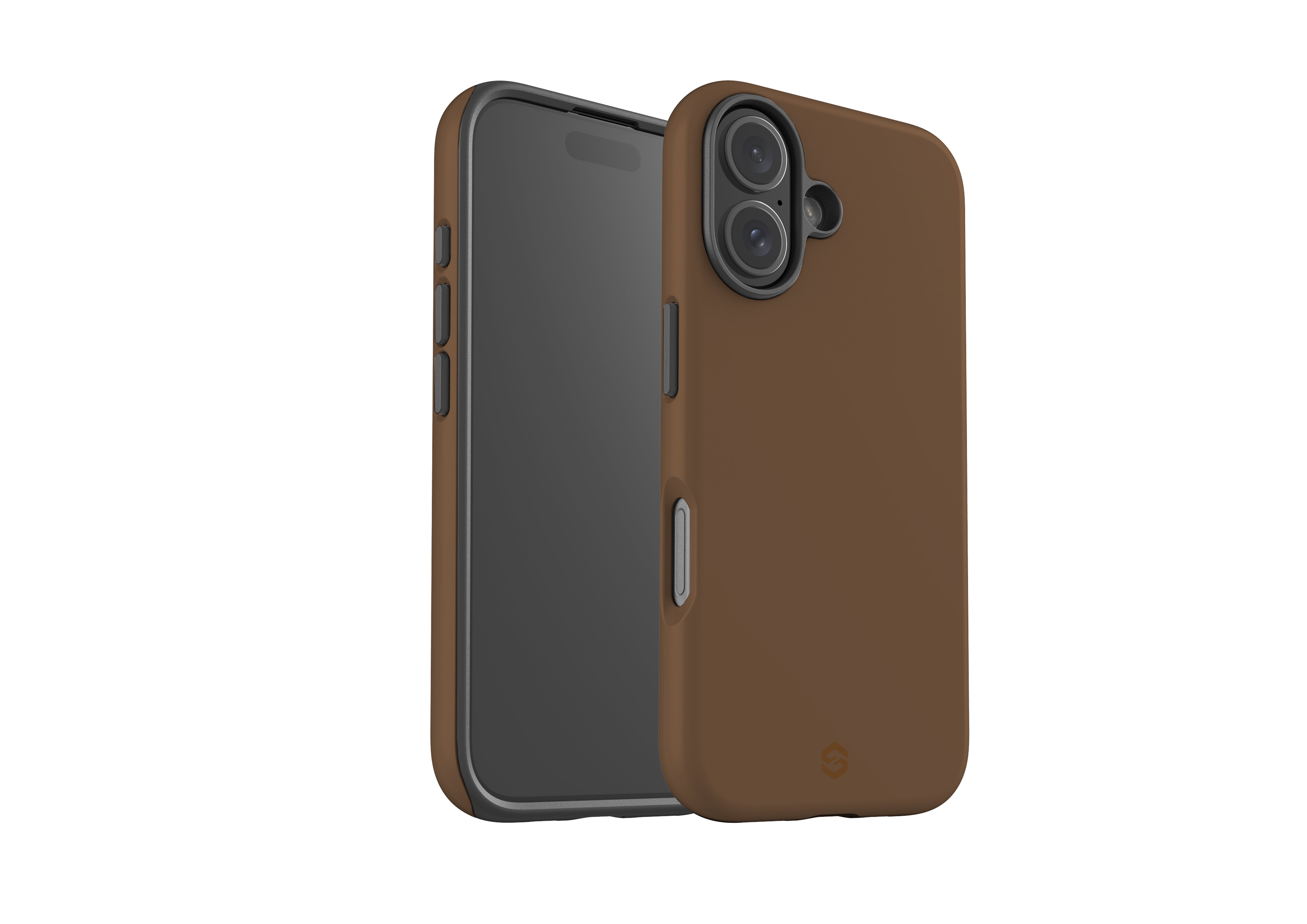 Basic Brown Case - iPhone 16 Series
