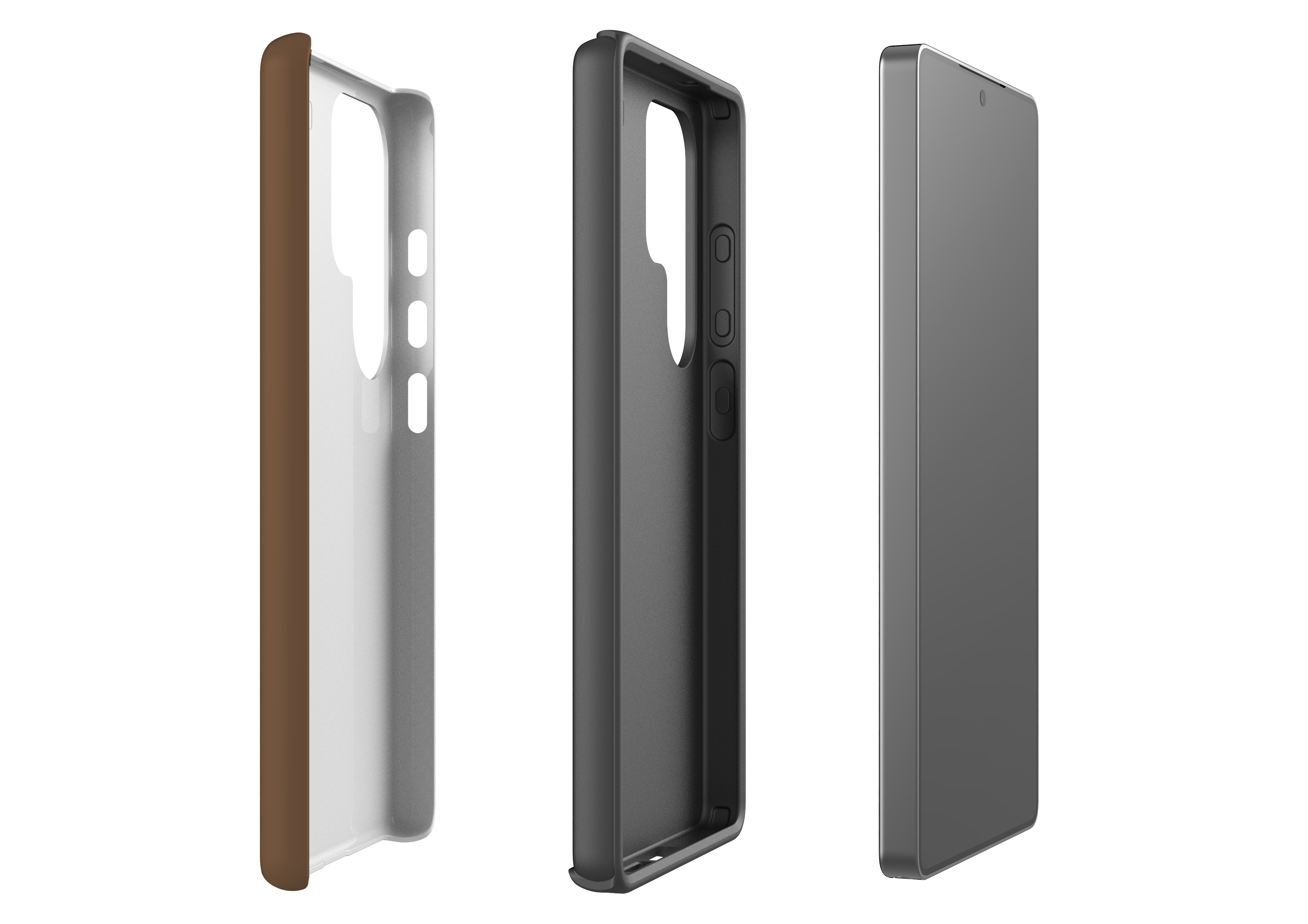 Basic Brown Case - Samsung Galaxy S25 Series