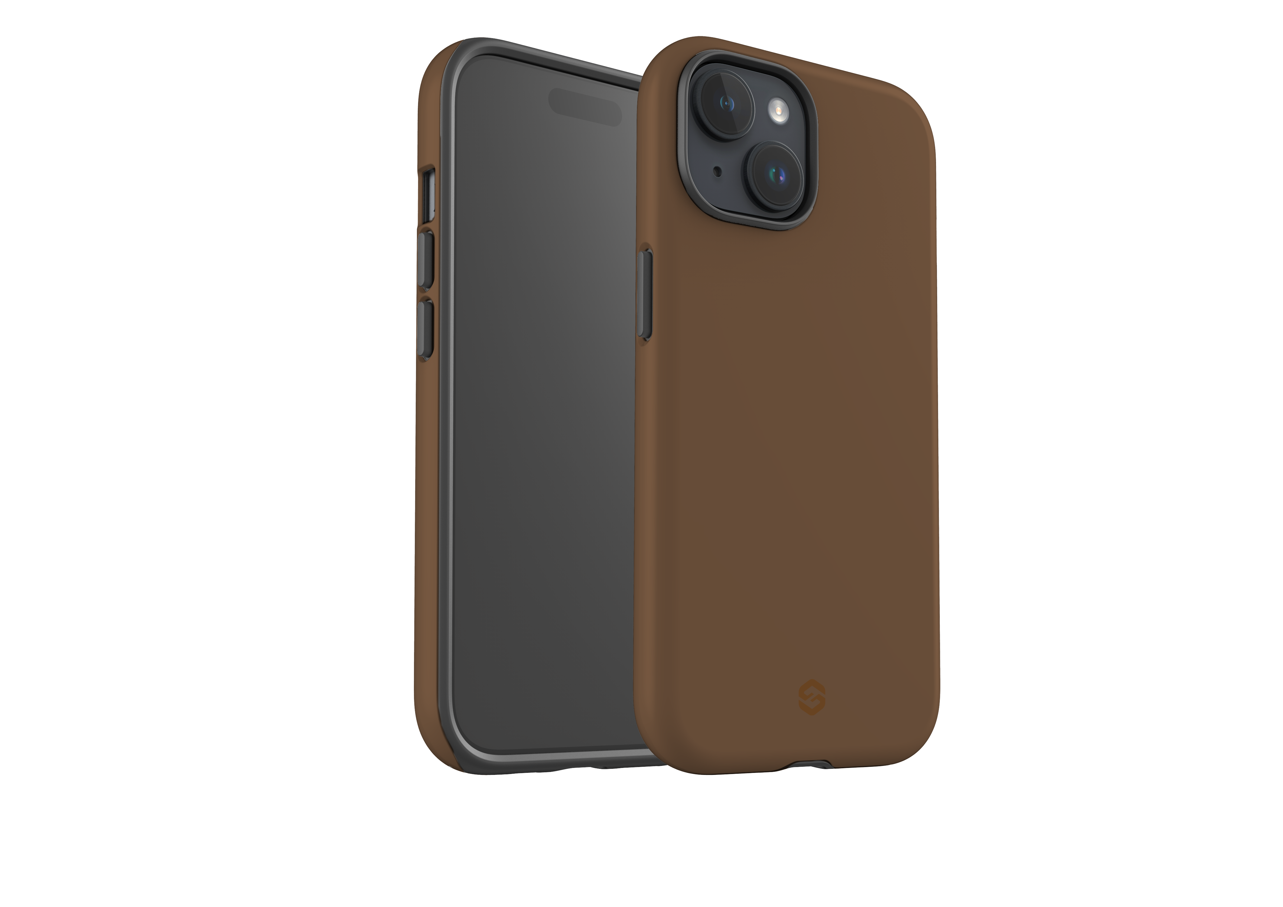 Basic Brown Case - iPhone 15 Series