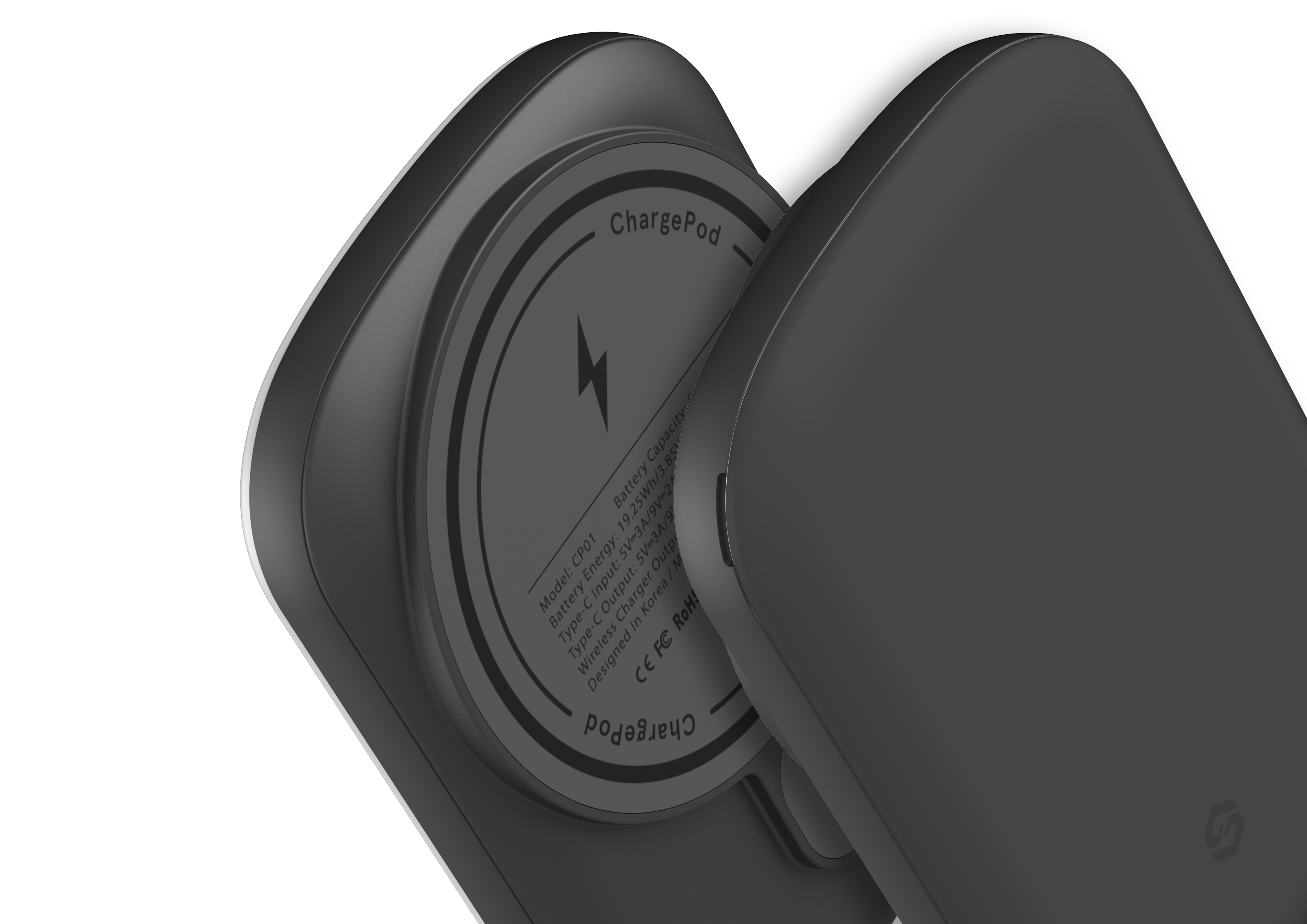 Stormy Grey MagSafe Power Bank