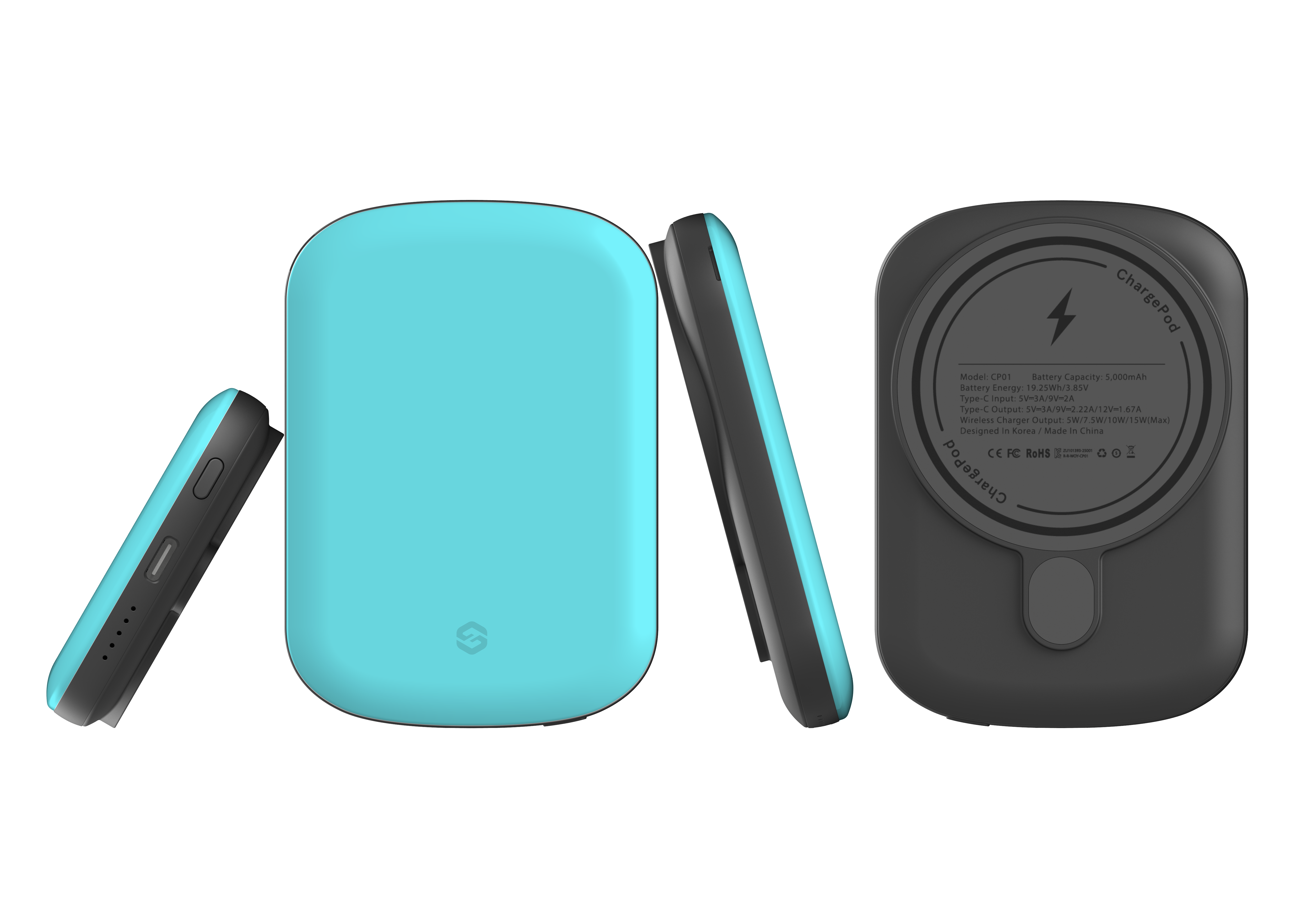Blissful Blue MagSafe Power Bank