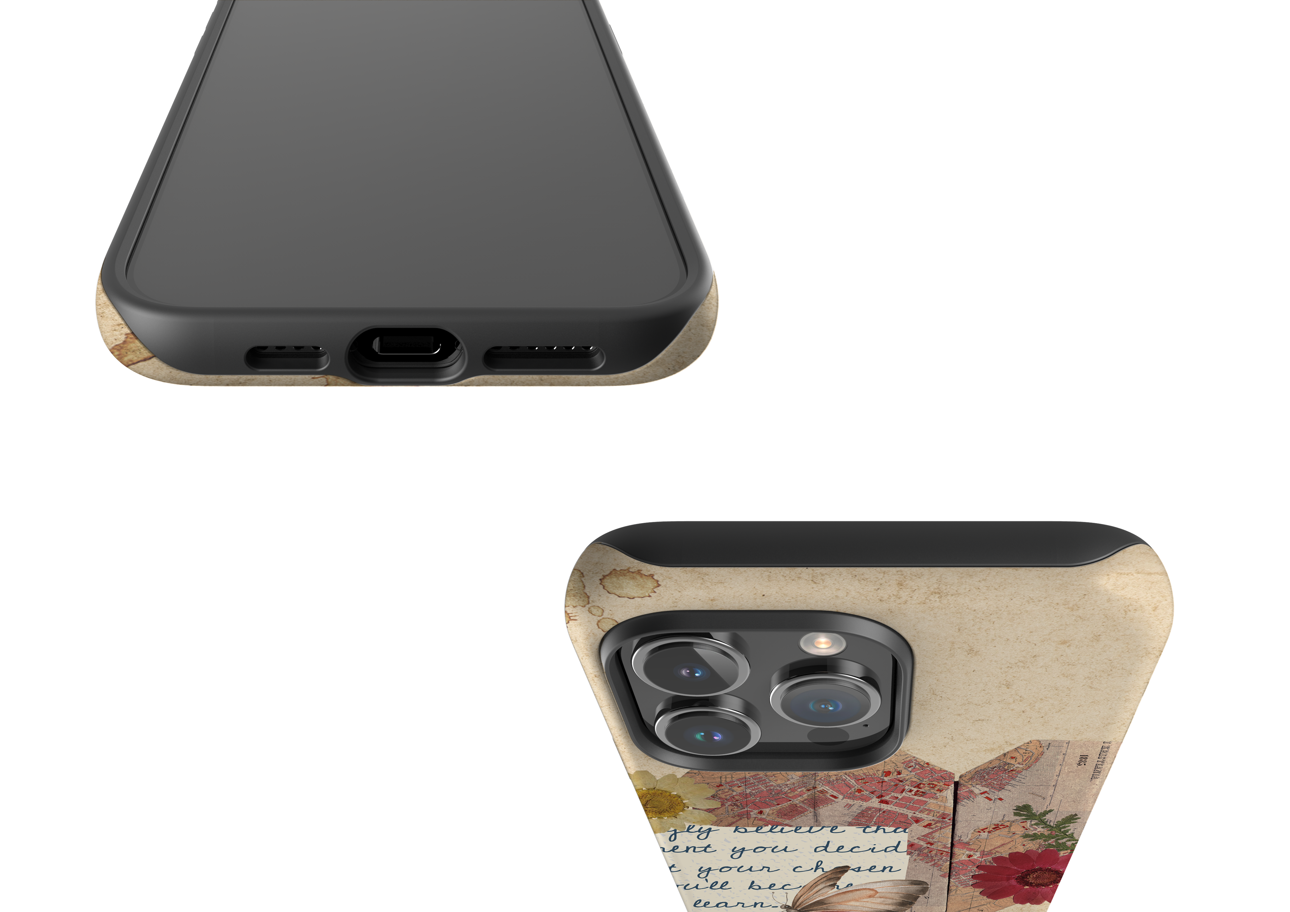 Vintage Journal Case - iPhone 15 Series