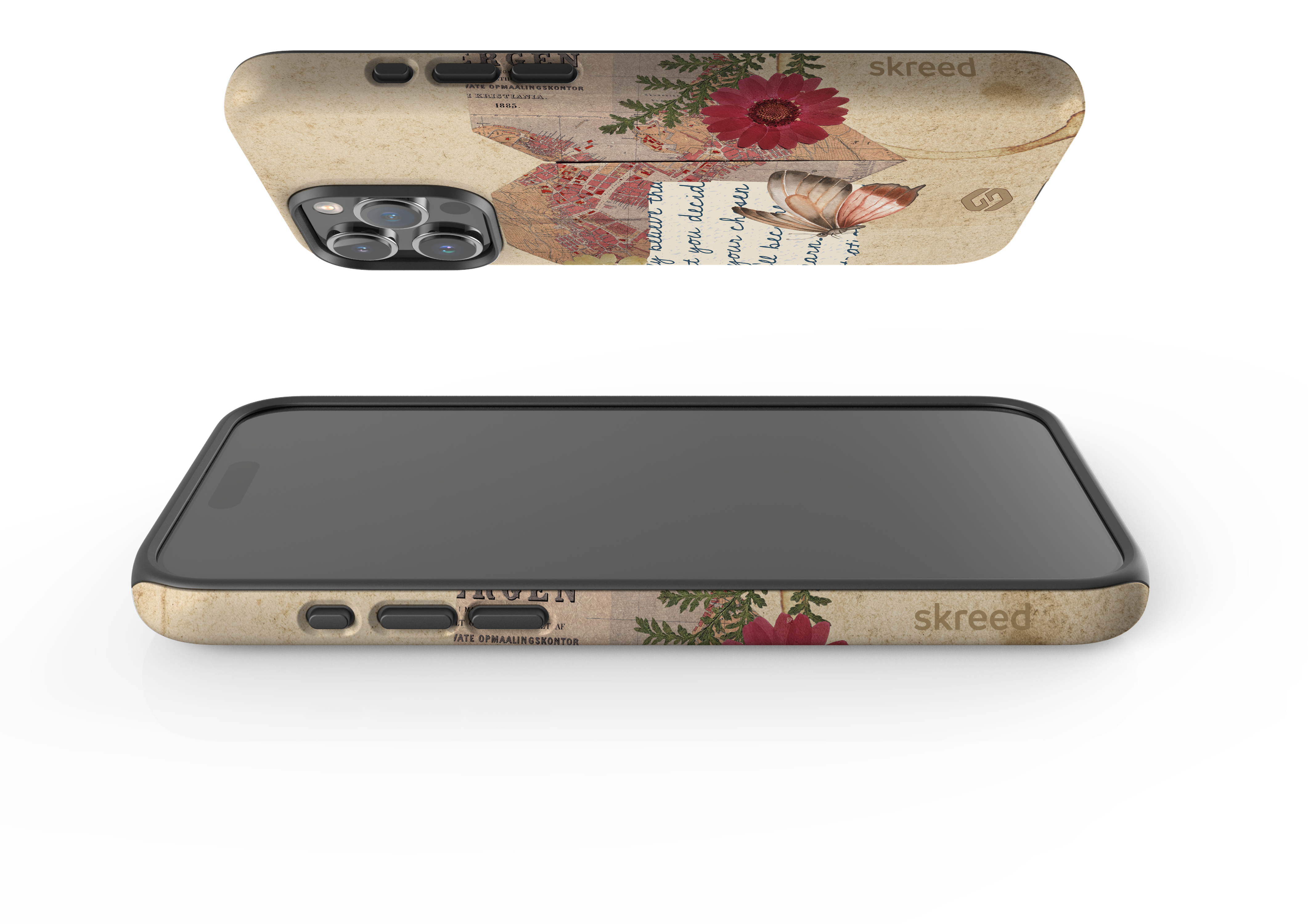 Vintage Journal Case - iPhone 15 Series