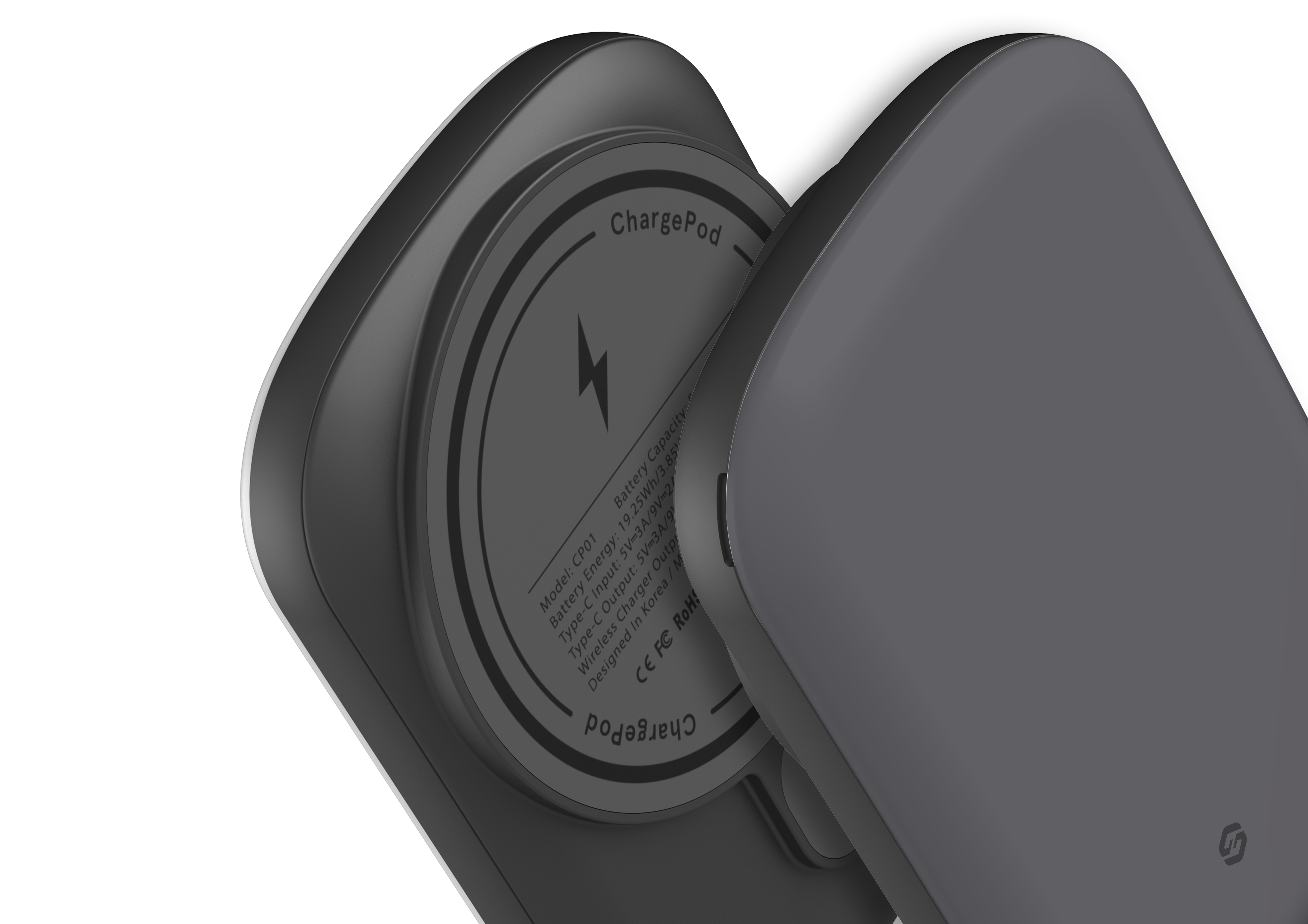 Stormy Grey MagSafe Power Bank