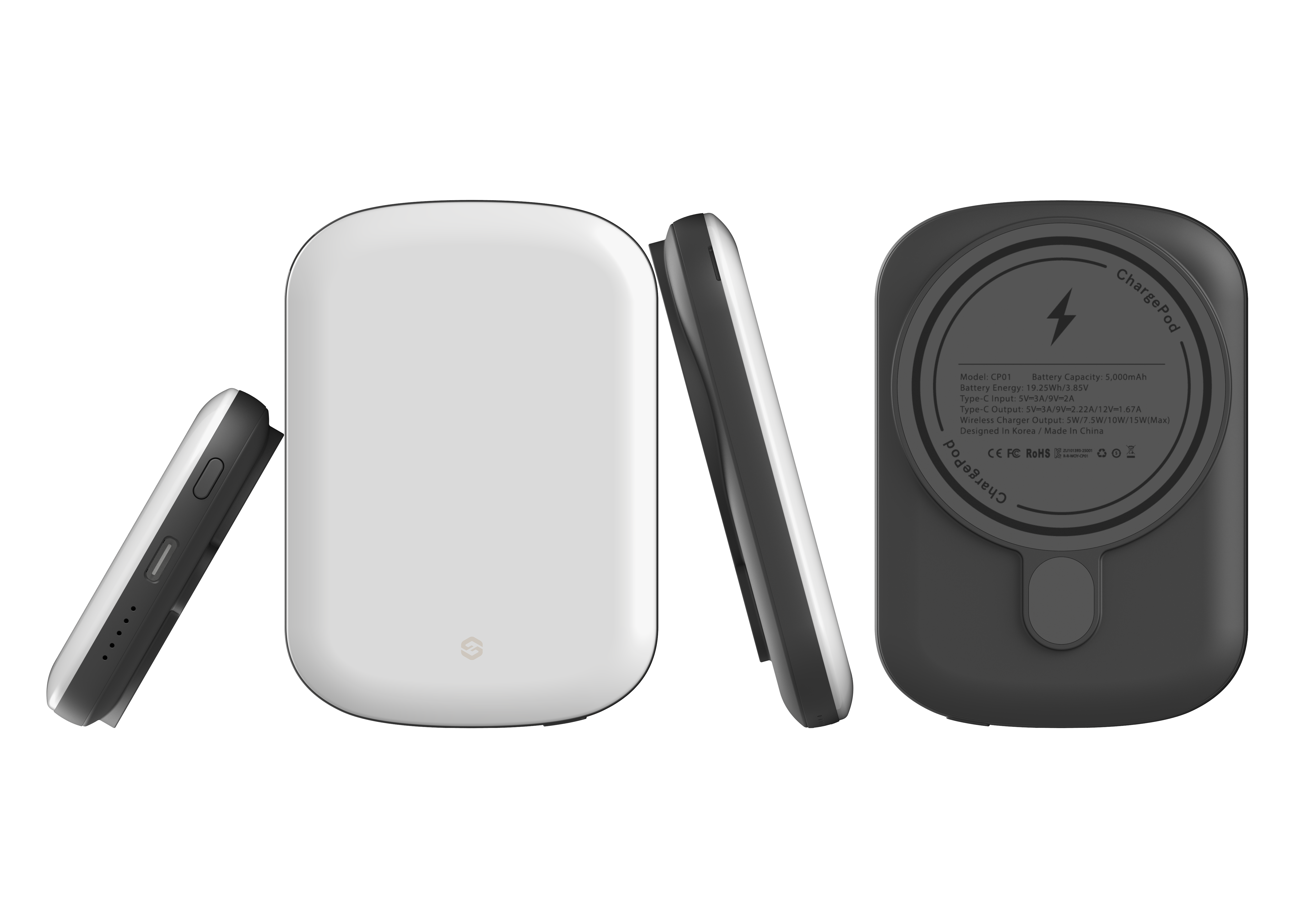 Frosty White MagSafe Power Bank