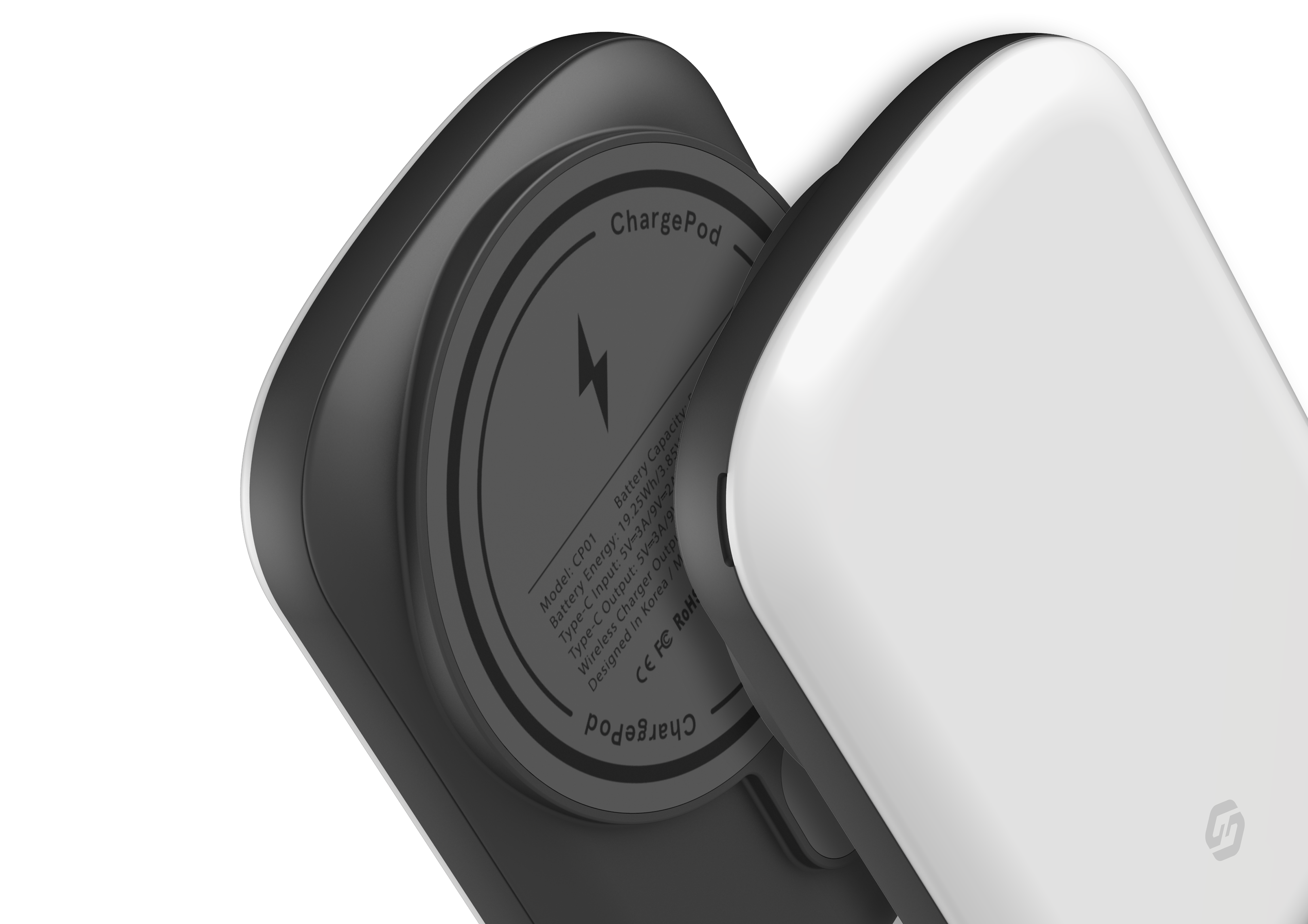 Frosty White MagSafe Power Bank