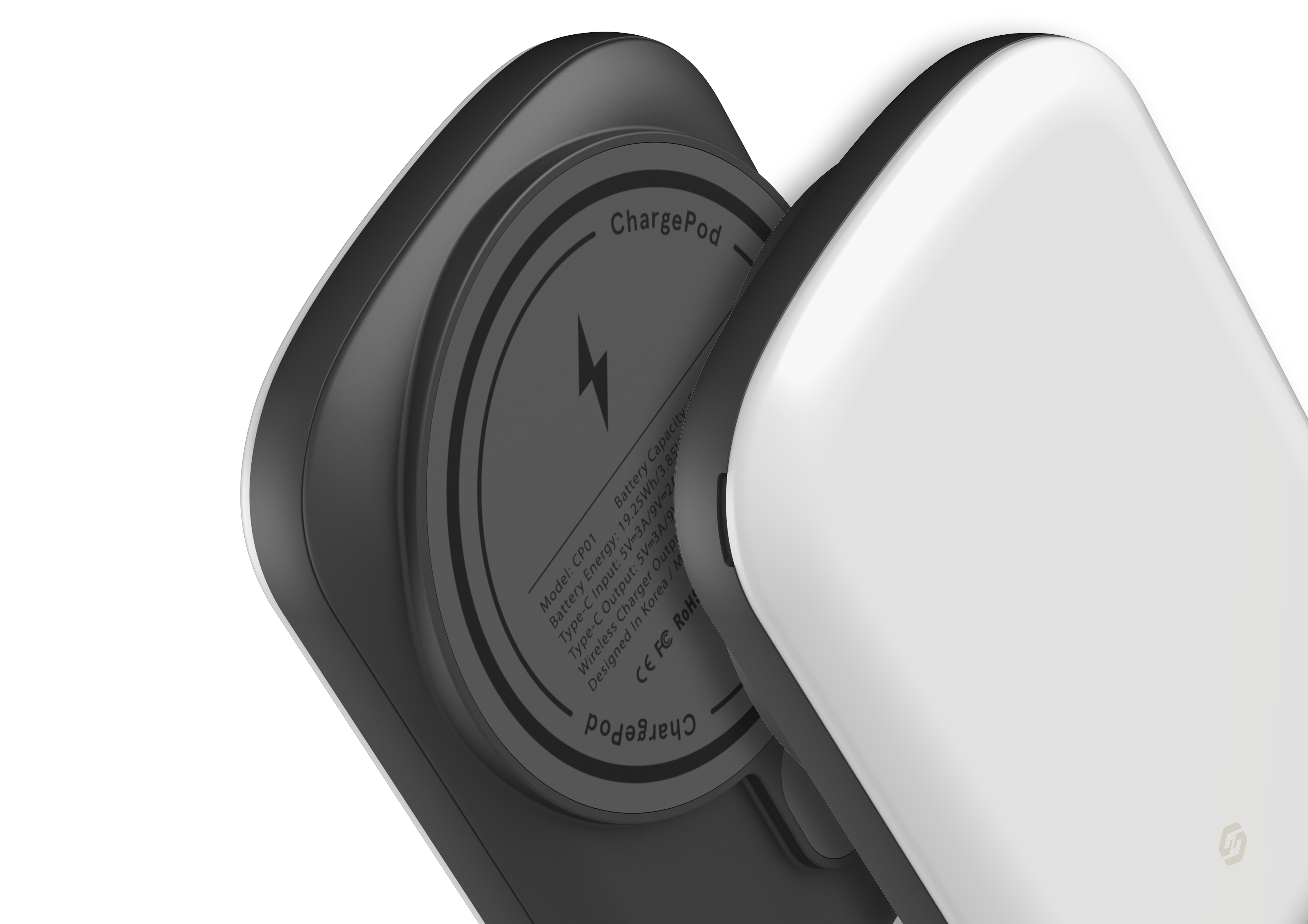 Frosty White MagSafe Power Bank