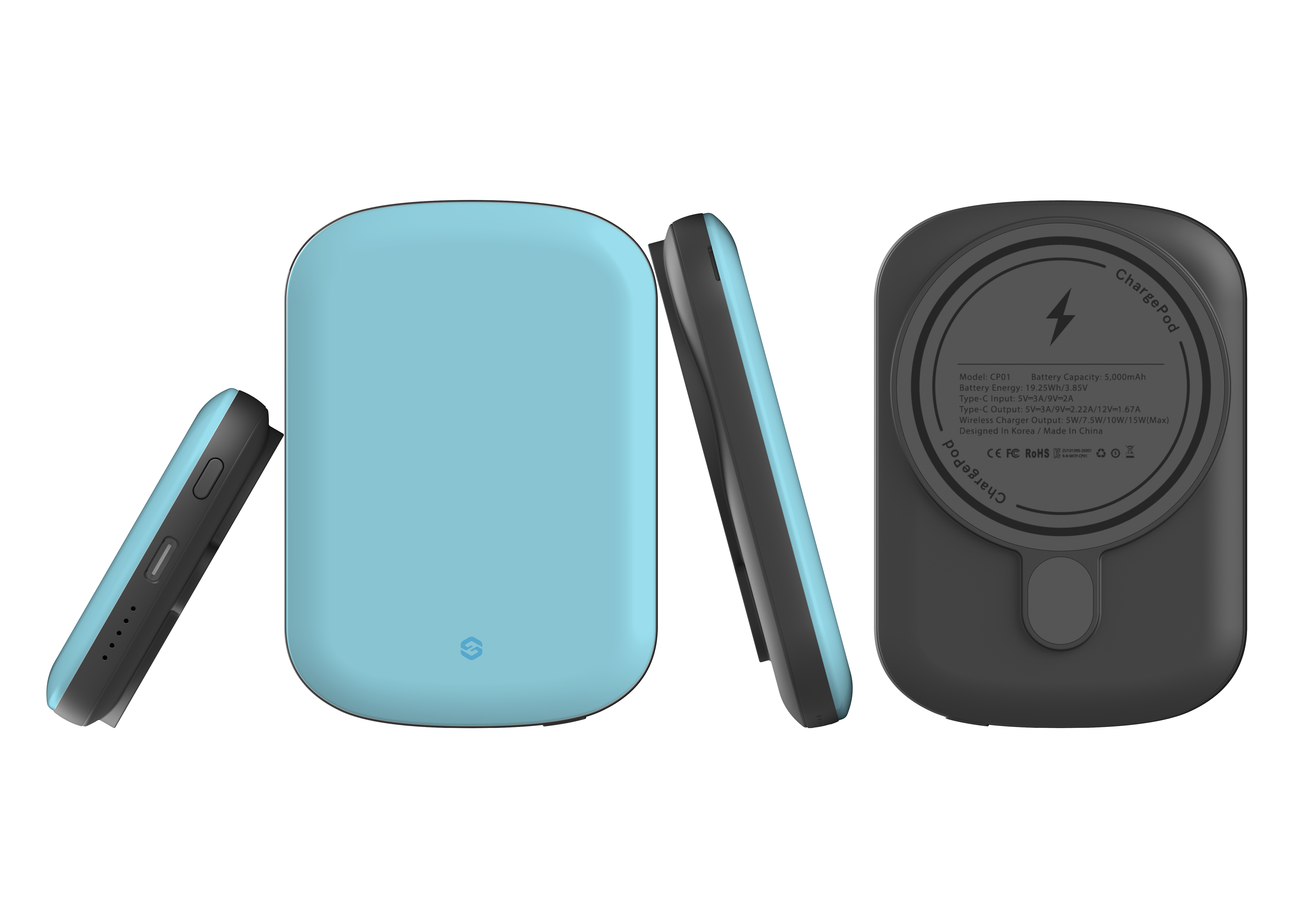 Blissful Blue MagSafe Power Bank