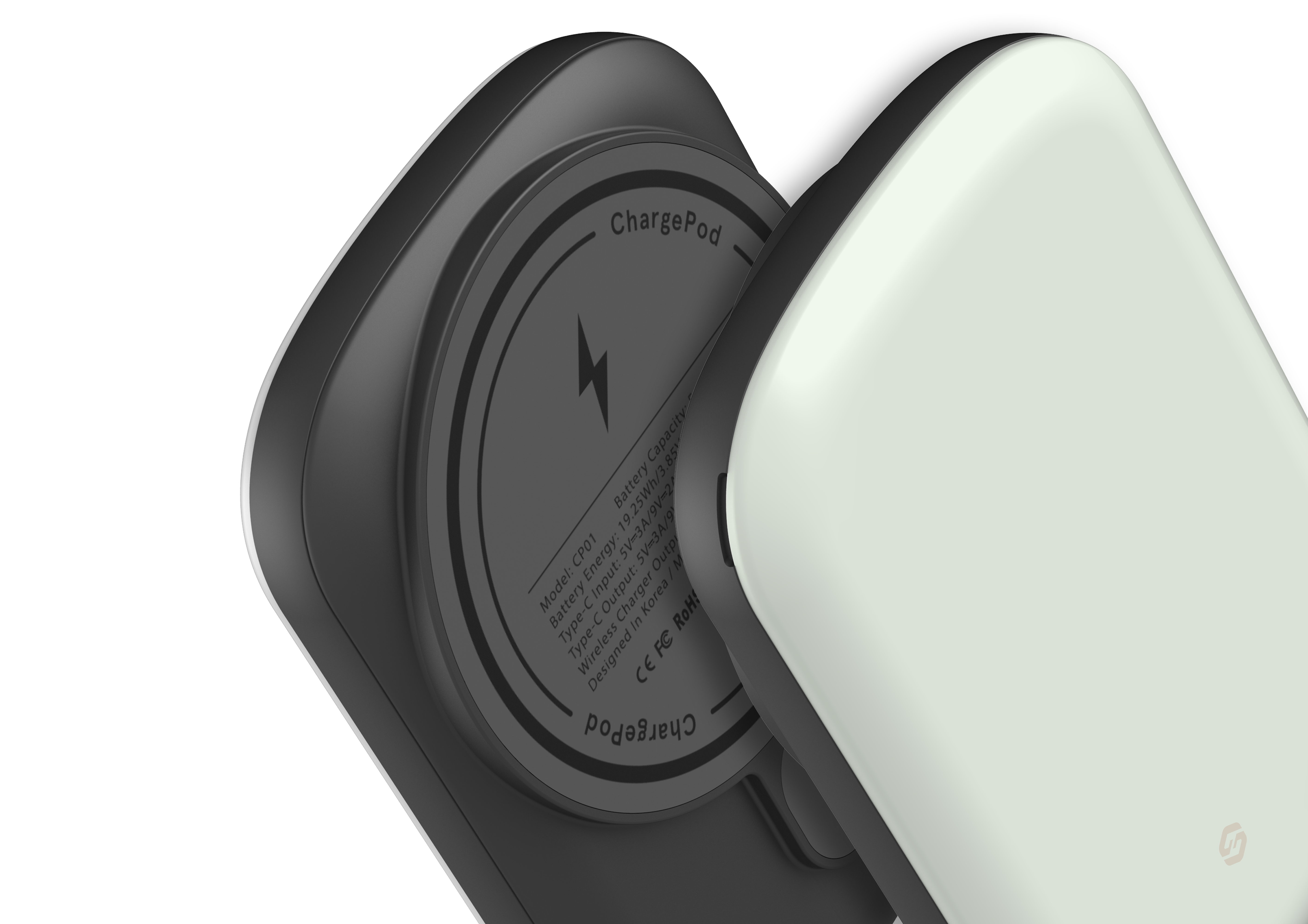 Frosty White MagSafe Power Bank