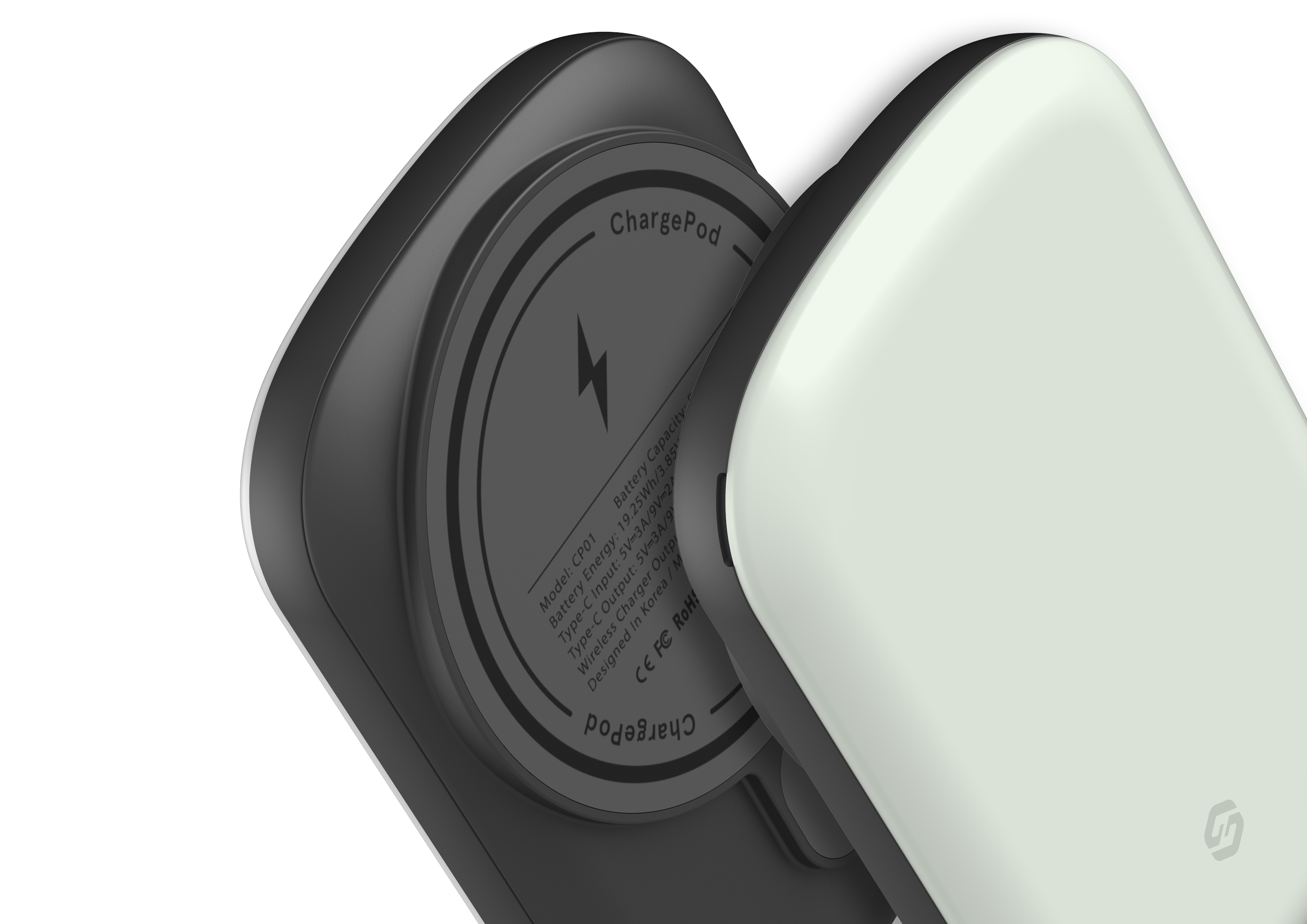 Frosty White MagSafe Power Bank