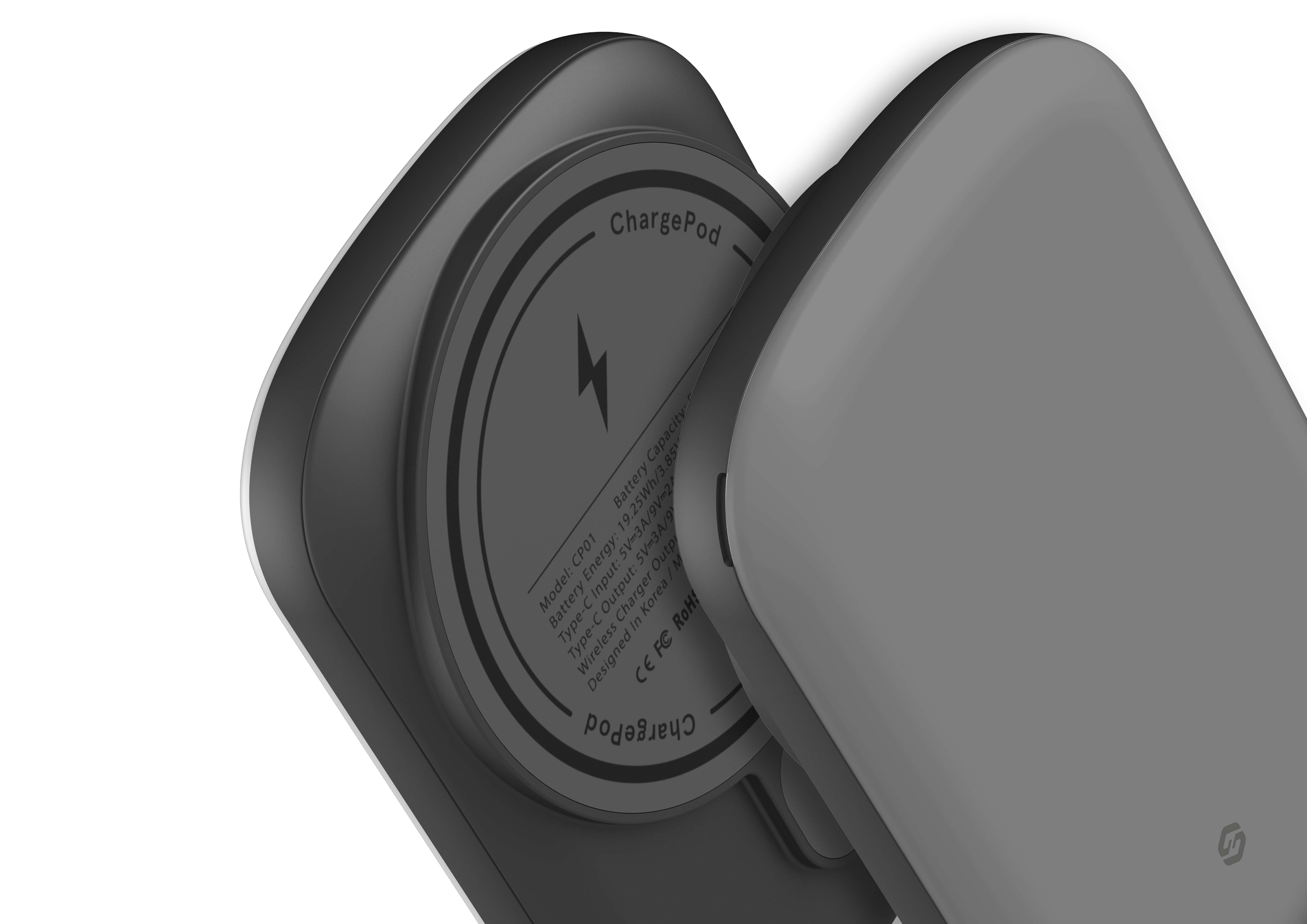 Stormy Grey MagSafe Power Bank