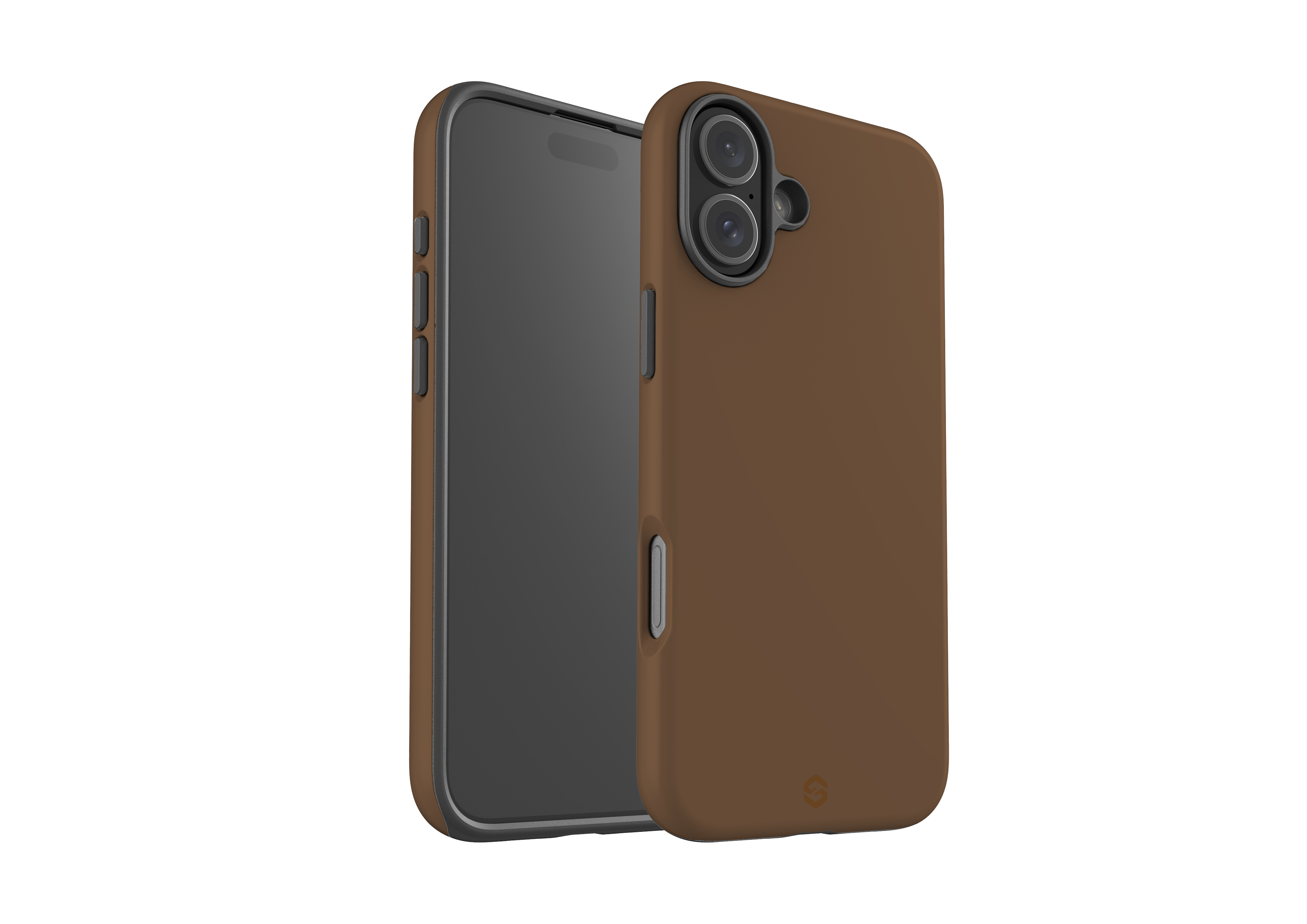Basic Brown Case - iPhone 16 Series