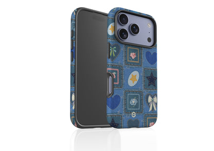 Denim Patchwork Case - iPhone 17 Series