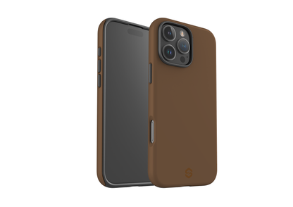 Basic Brown Case - iPhone 16 Series