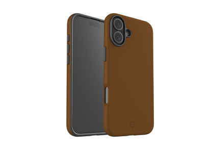 Basic Brown Case - iPhone 16 Series