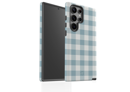 Teal Check Case - Samsung Galaxy S23 Series