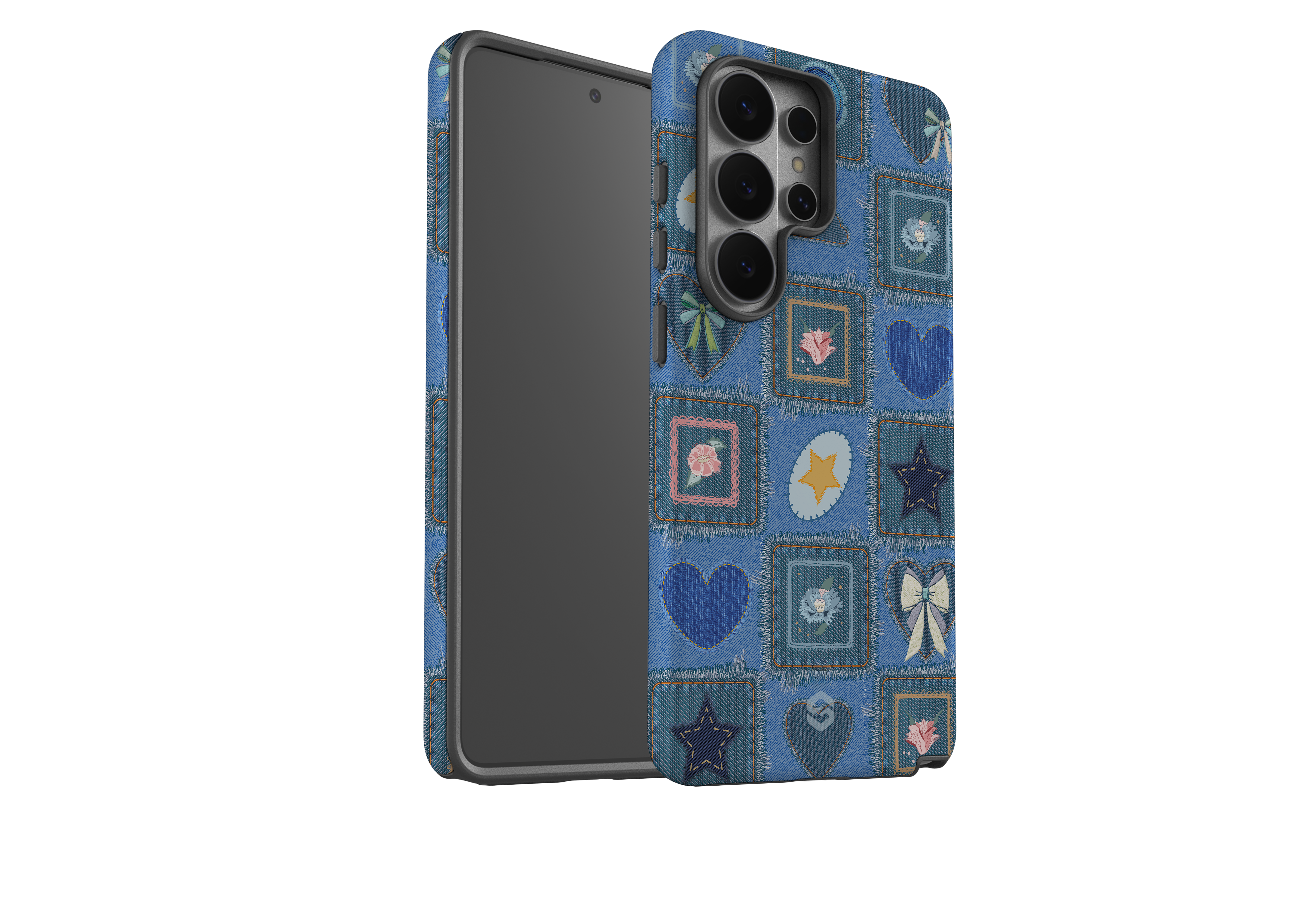 Denim Patchwork Case - Samsung Galaxy S26 Series